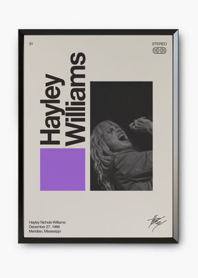 Quadro Signature Hayley Williams