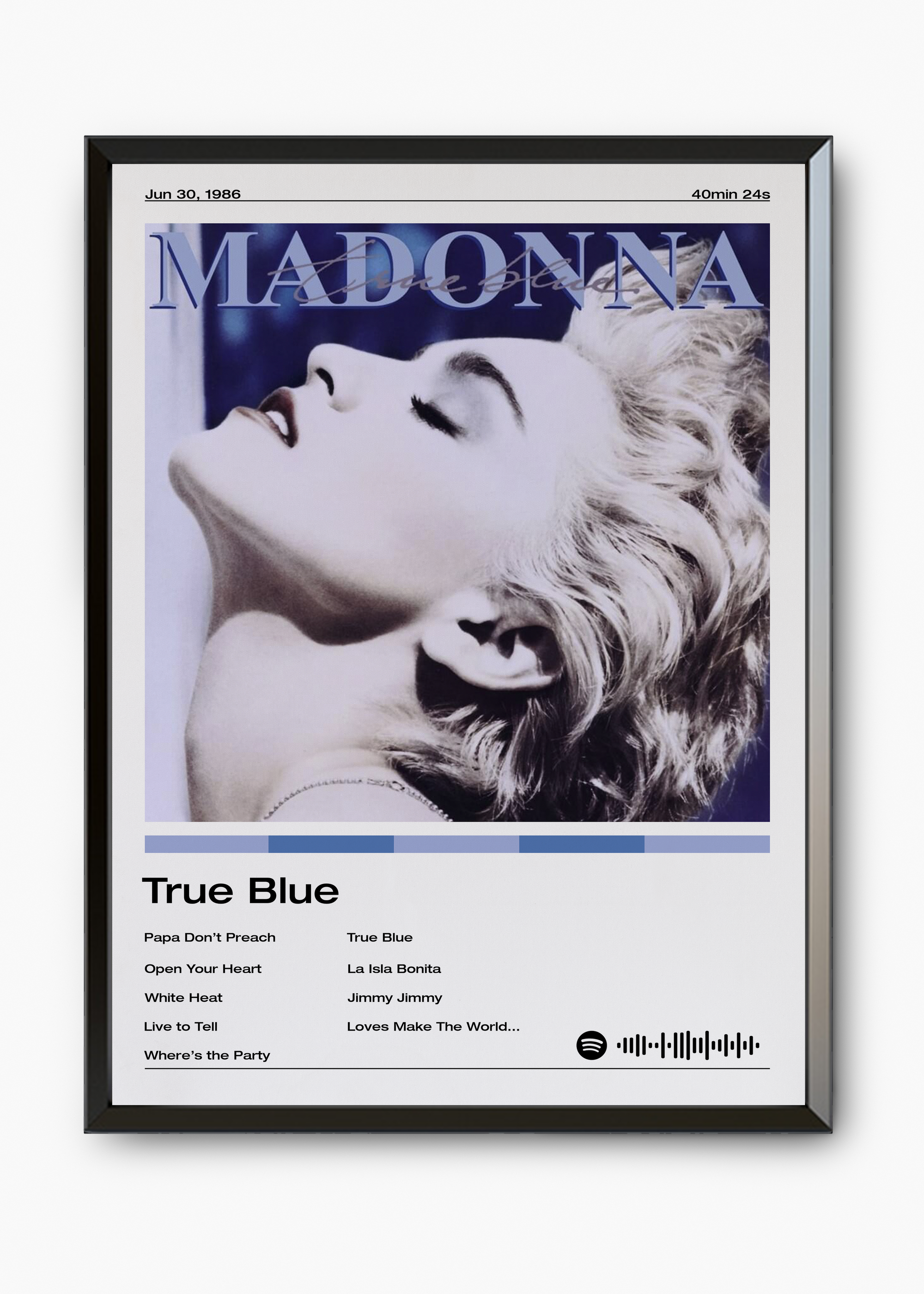 Quadro Madonna True Blue - 7