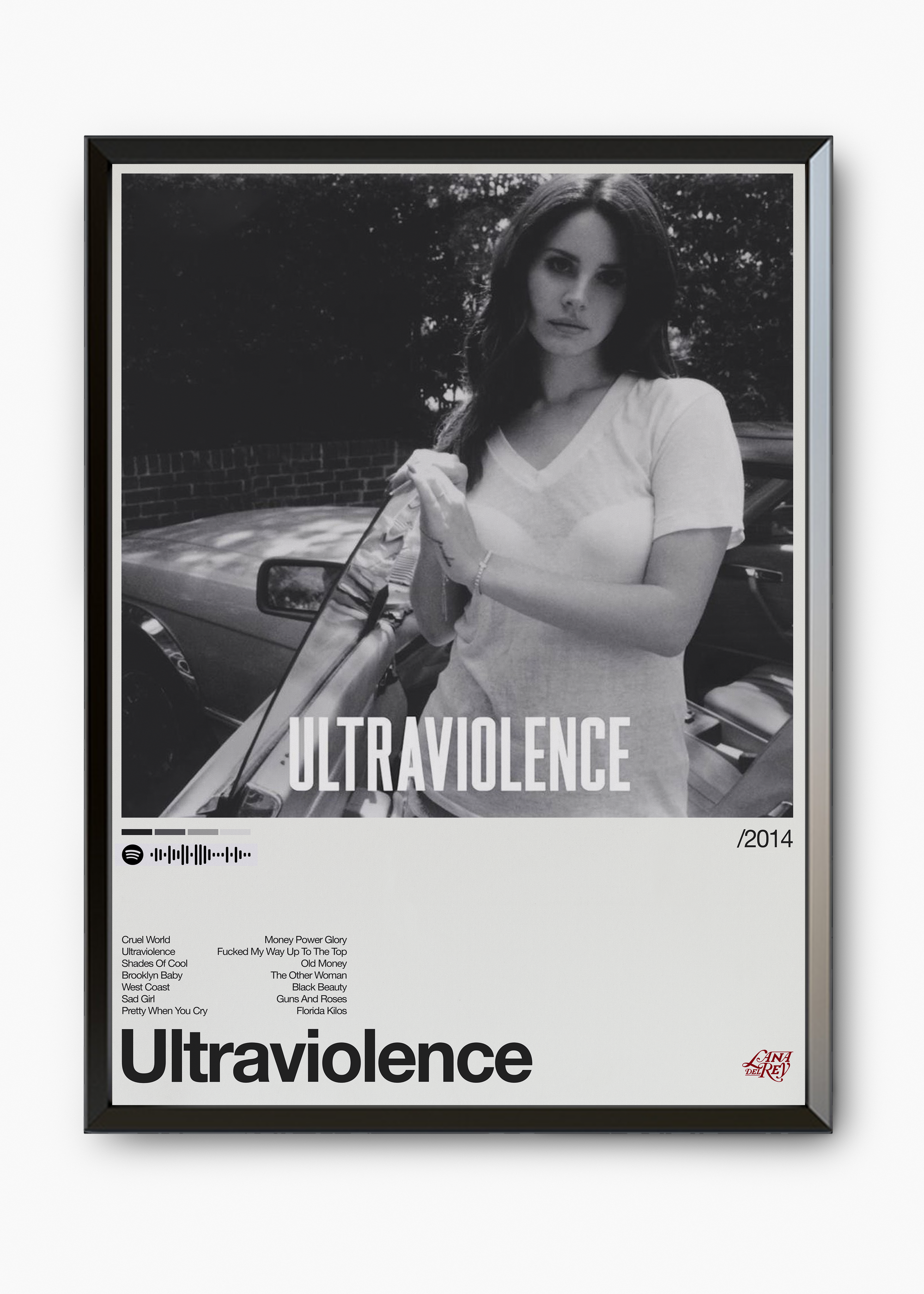 Quadro Lana Del Rey Ultraviolence II - 7
