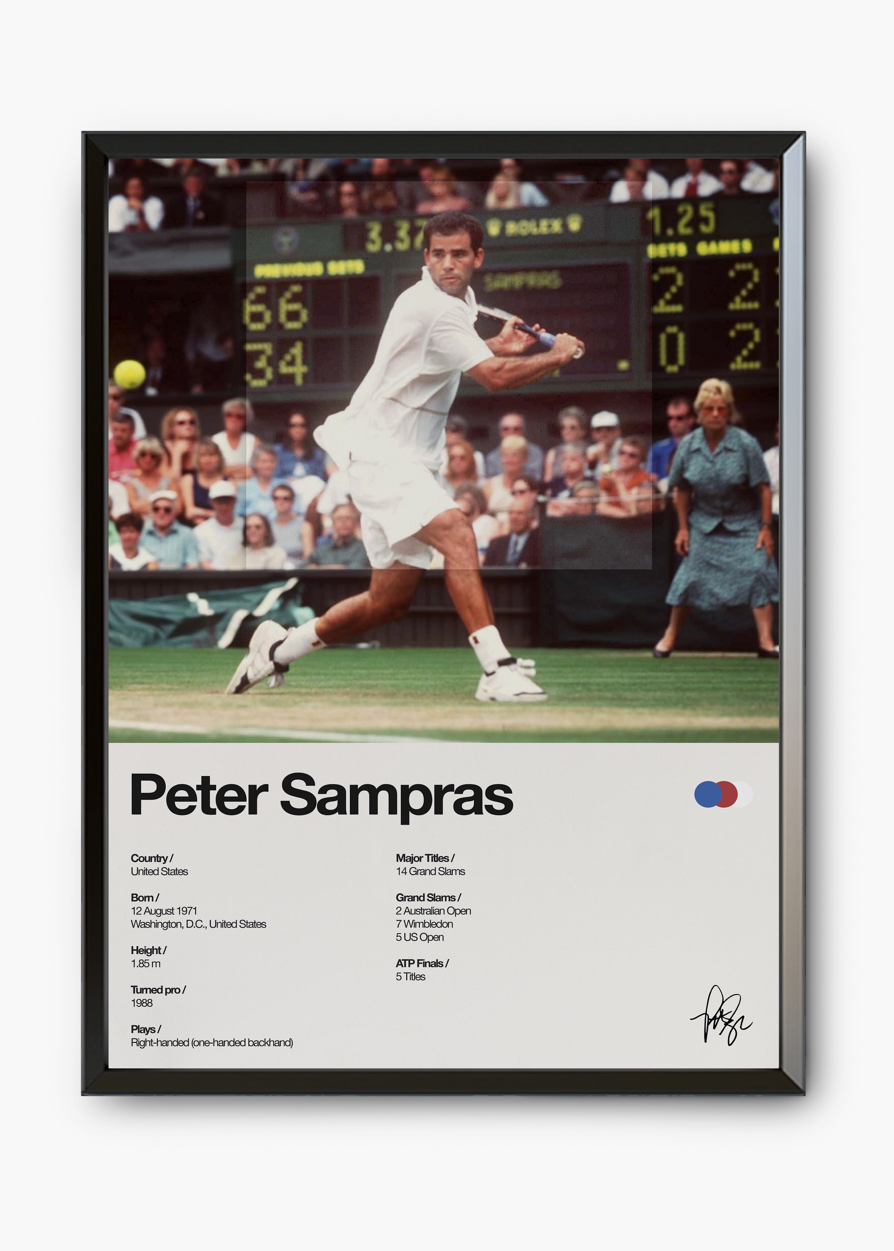 Quadro Peter Sampras