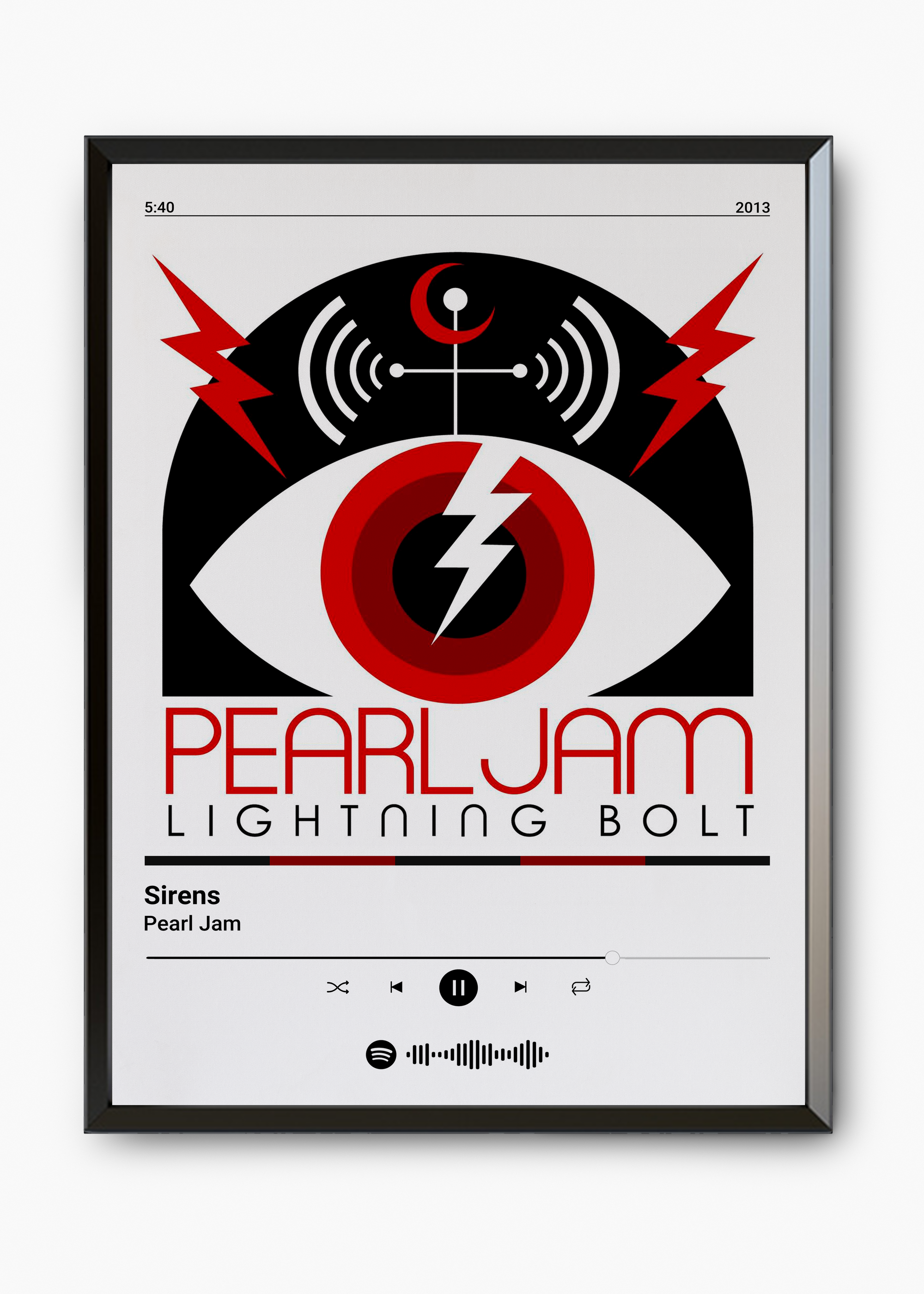 Quadro Pearl Jam Sirens - 7