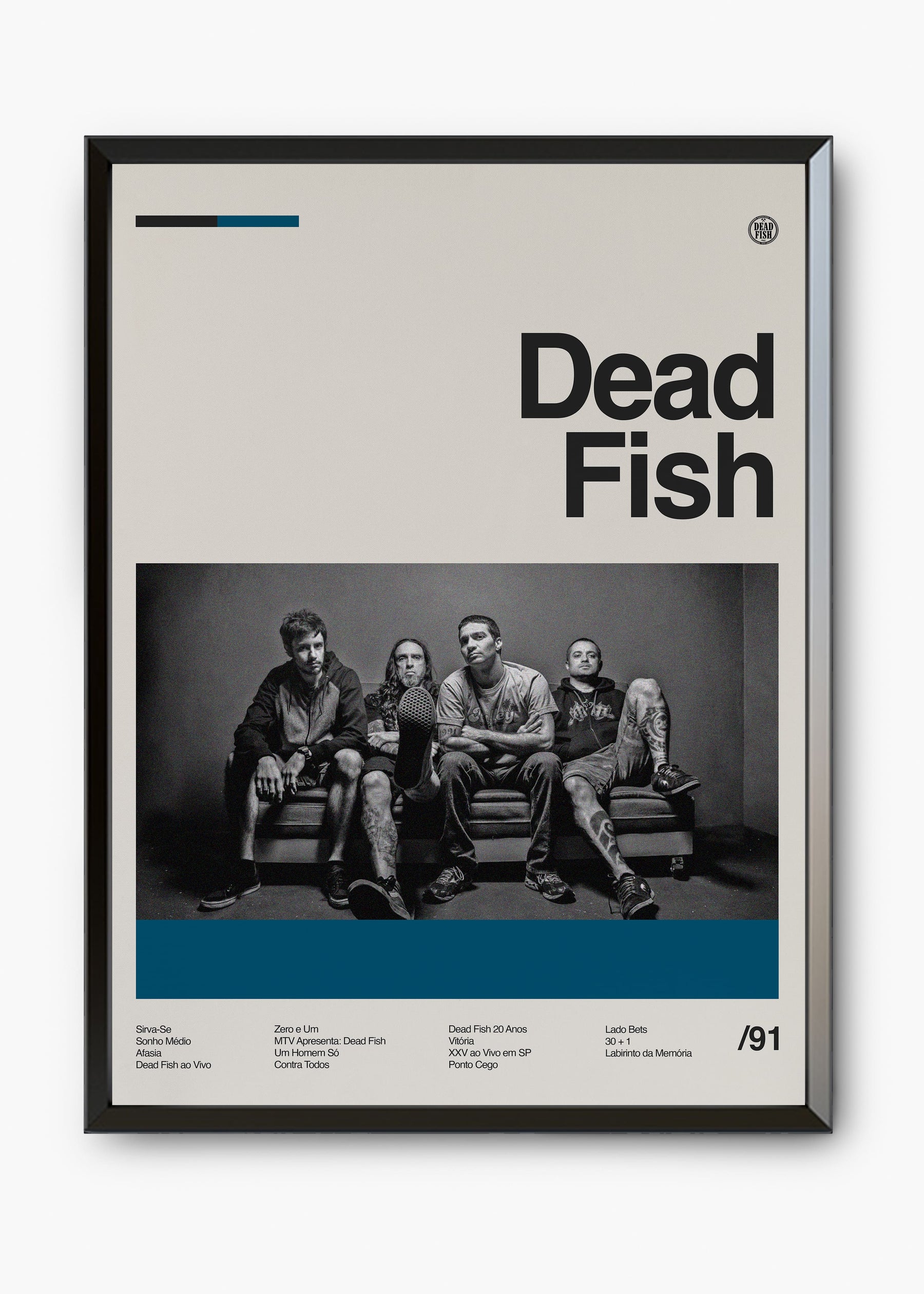 Quadro Dead Fish Banda