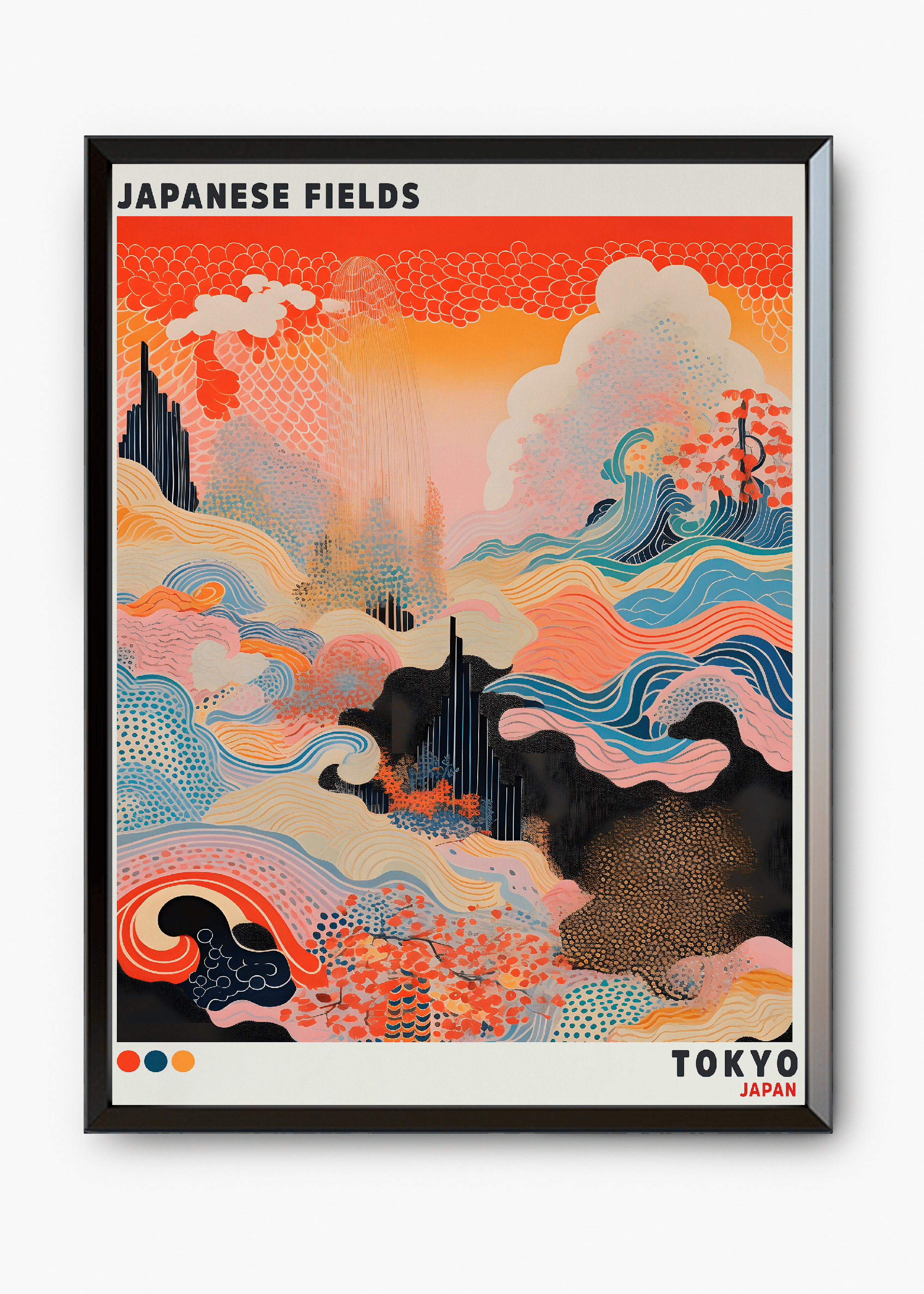 Quadro Japones Fields - 7