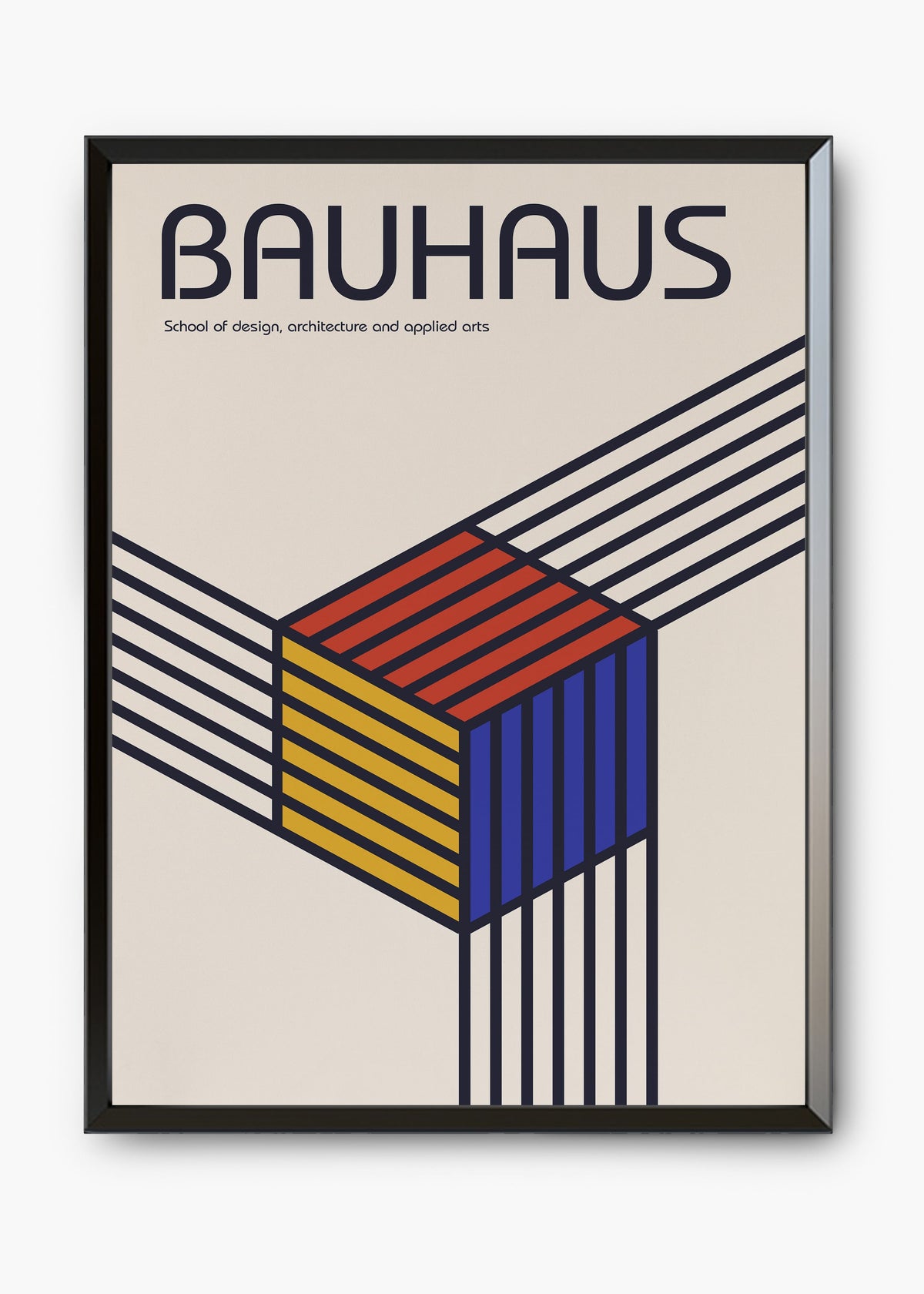 Quadro Bauhaus Geometryline