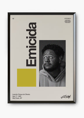 Quadro Signature Emicida