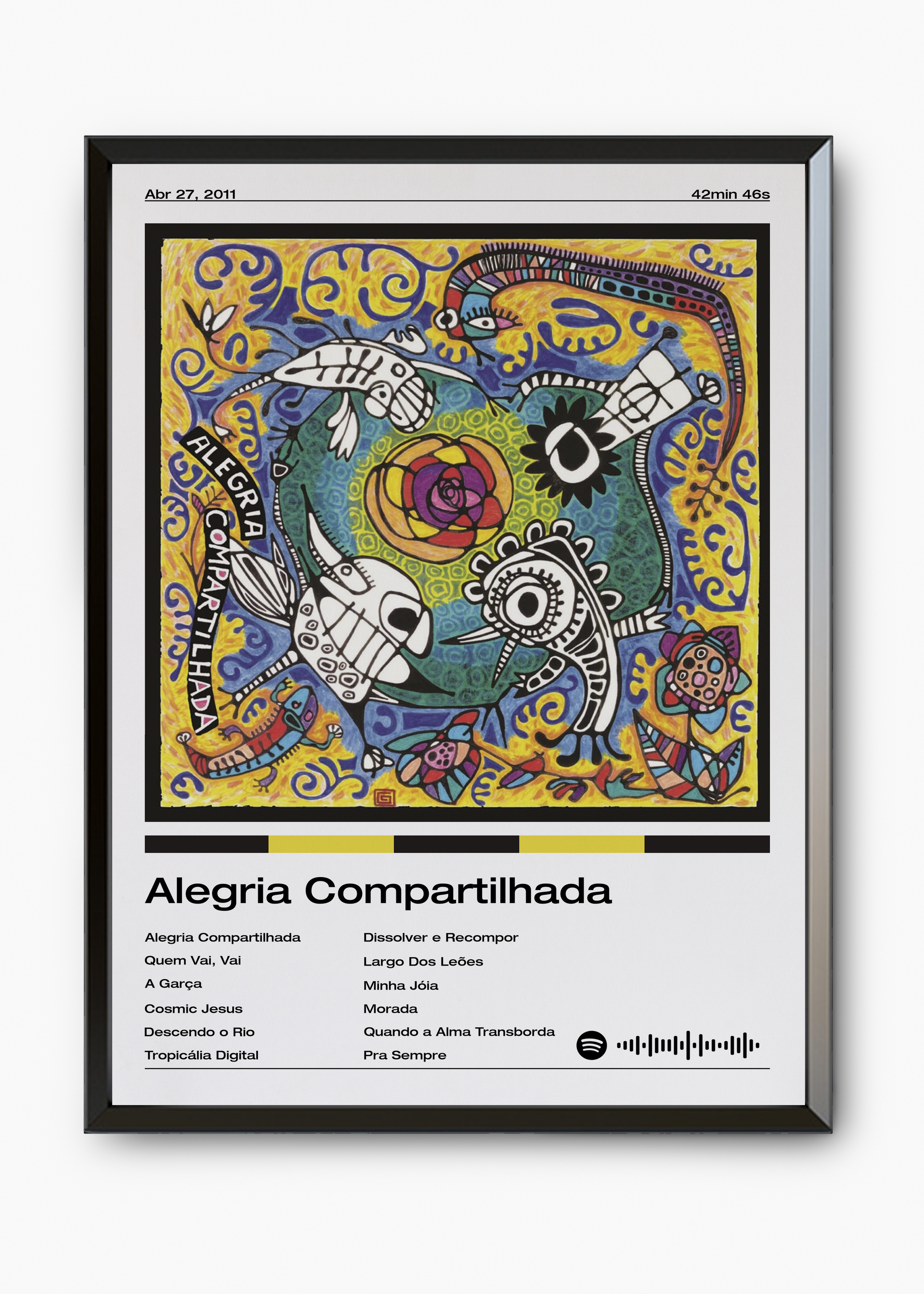 Quadro Forfun Alegria Compartilhada - 7