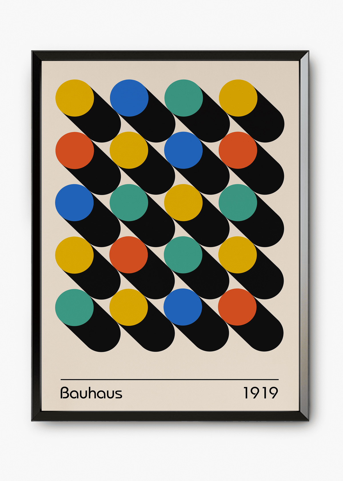 Quadro Bauhaus Spatial Tension