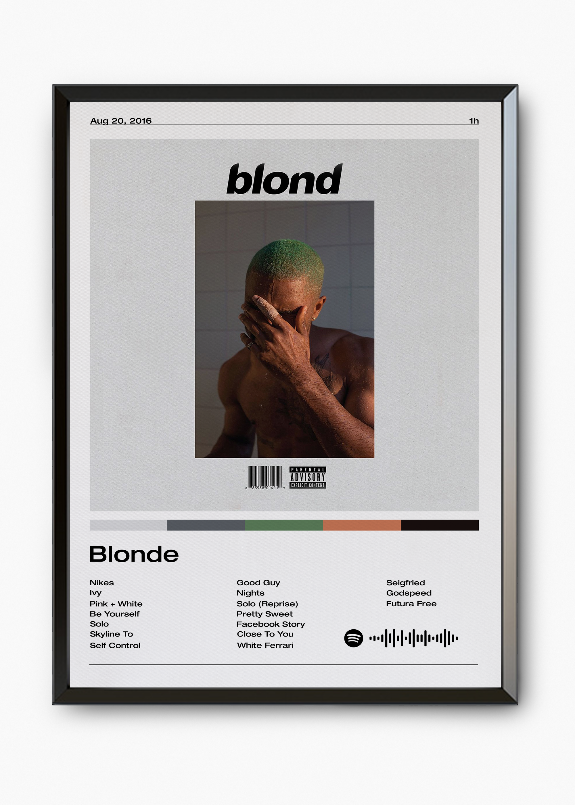 Quadro Frank Ocean Blonde - 7