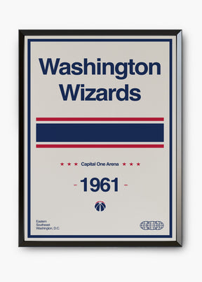 Quadro NBA Washington Wizards