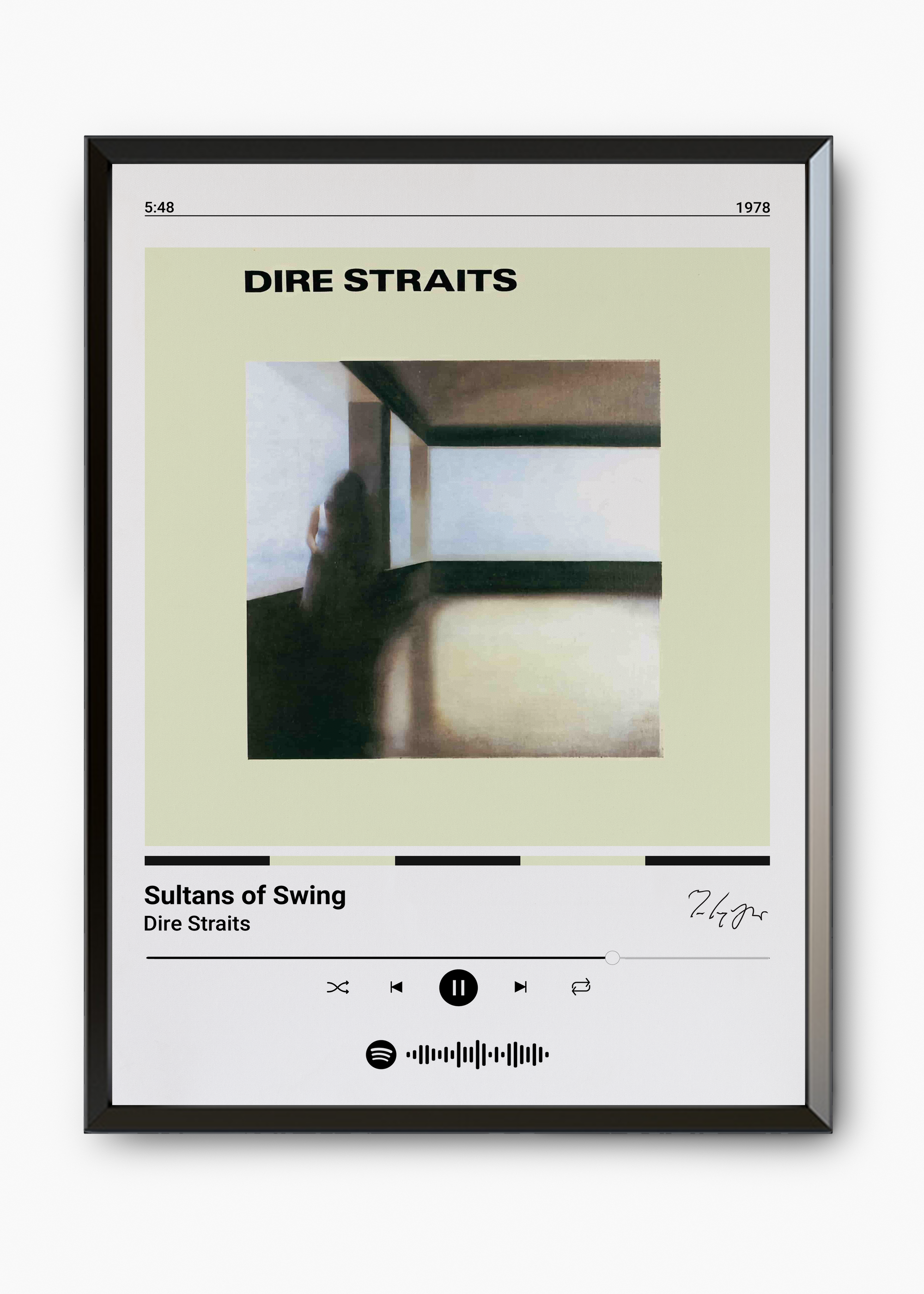 Quadro Dire Straits Sultans of Swing - 7