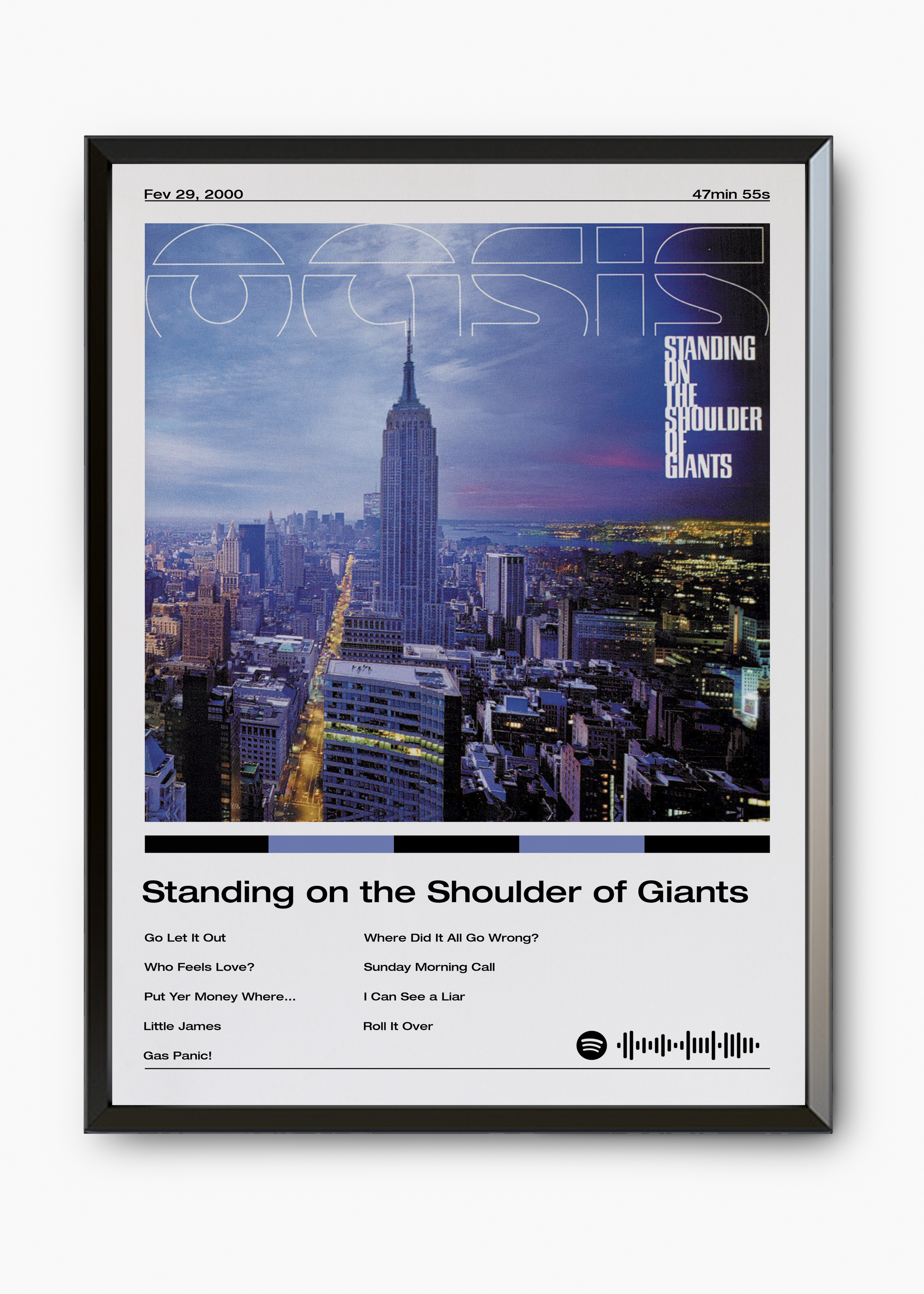 Quadro Oasis Standing on the Shoulder of Giants - 7