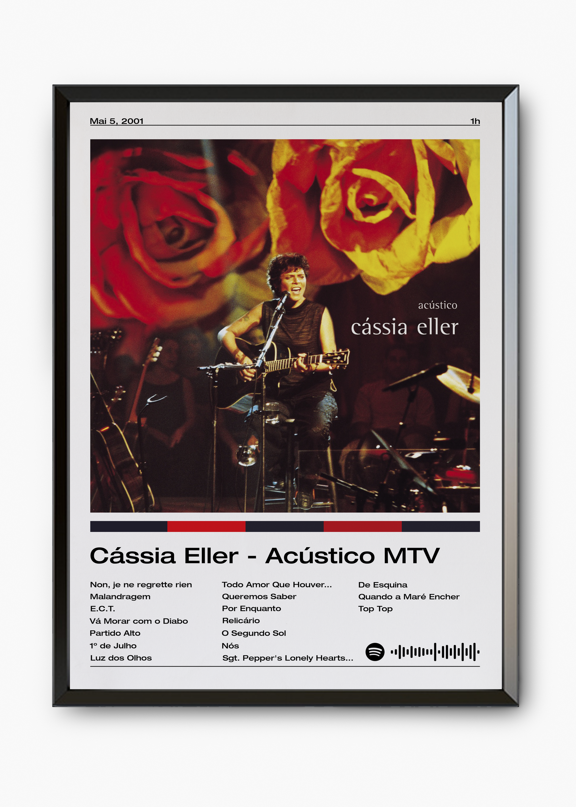 Quadro Cássia Eller Acústico MTV - 7