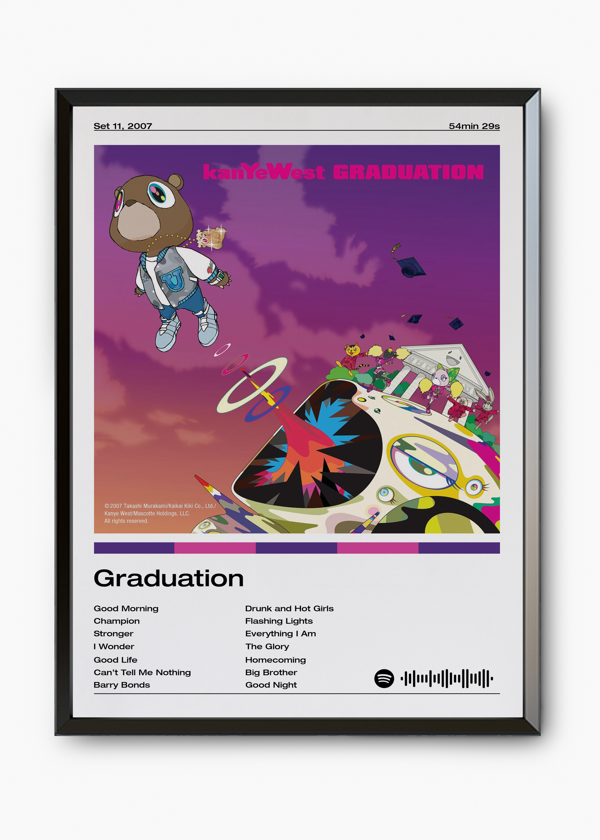 Quadro Kanye West Graduation - 7