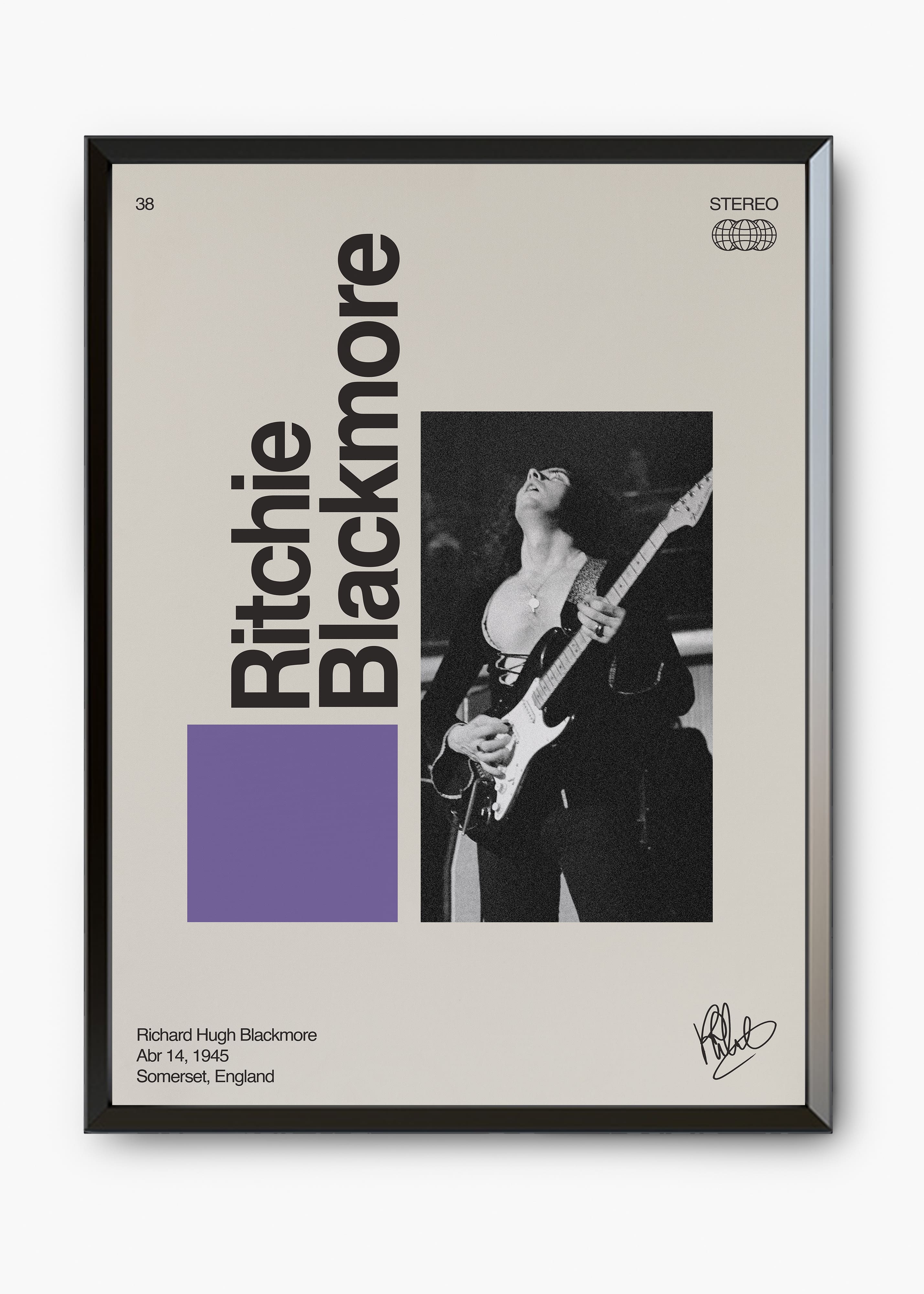 Quadro Signature Ritche Blackmore