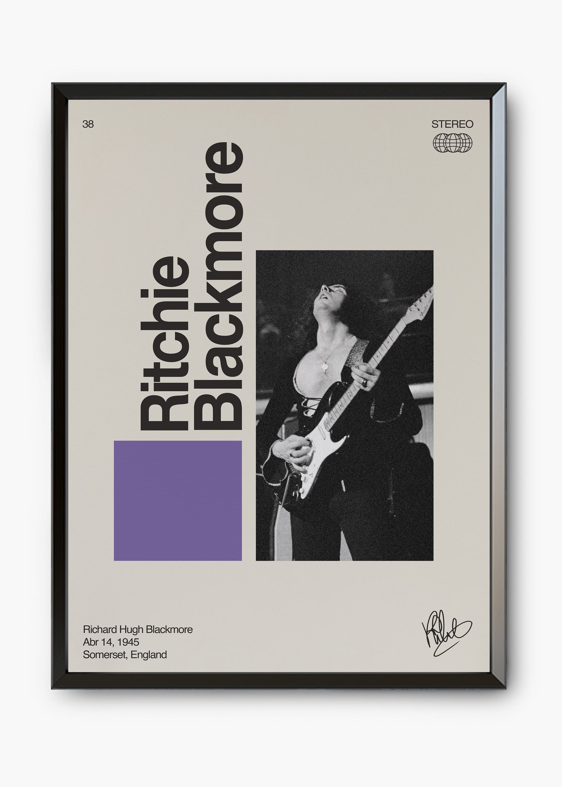 Quadro Signature Ritche Blackmore