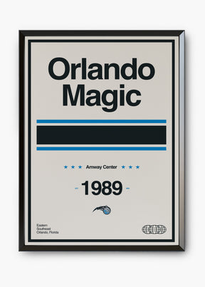 Quadro NBA Orlando Magic