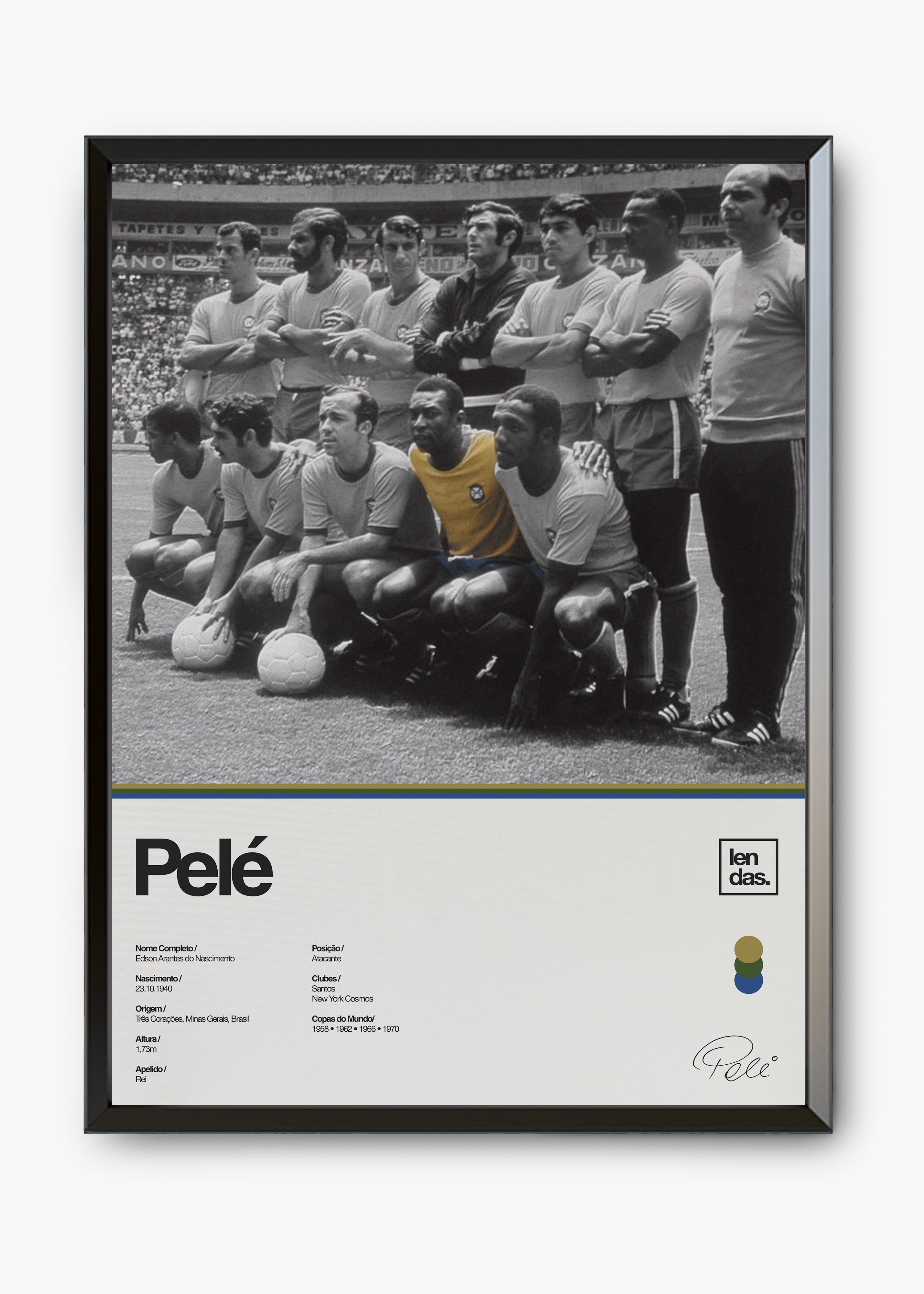 Quadro Pelé