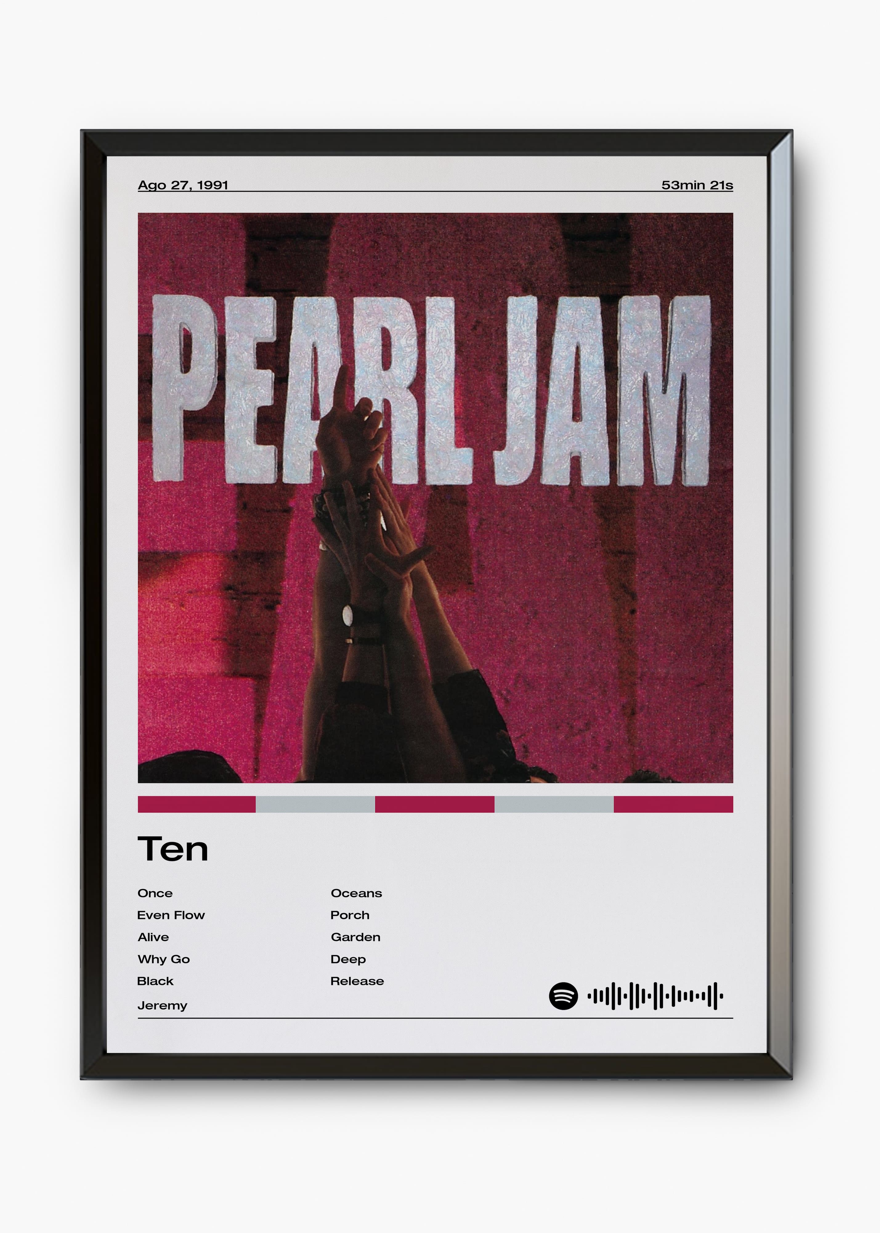 Quadro Pearl Jam Ten