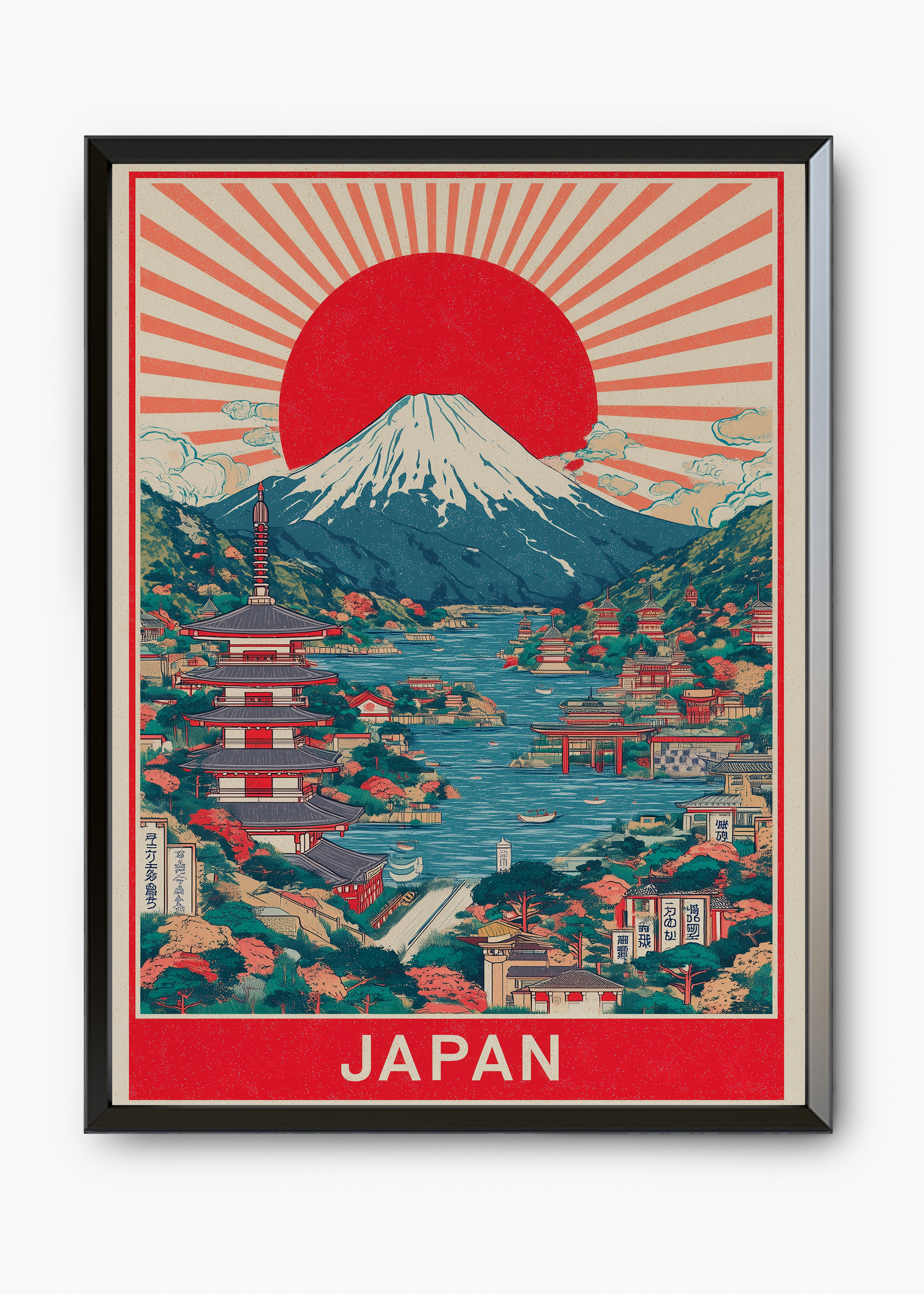 Quadro Japones Sun - 7