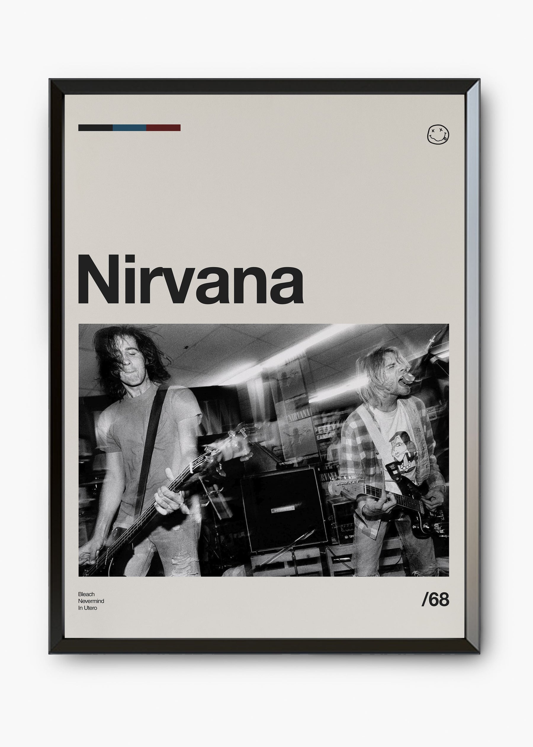Quadro Nirvana Bandas