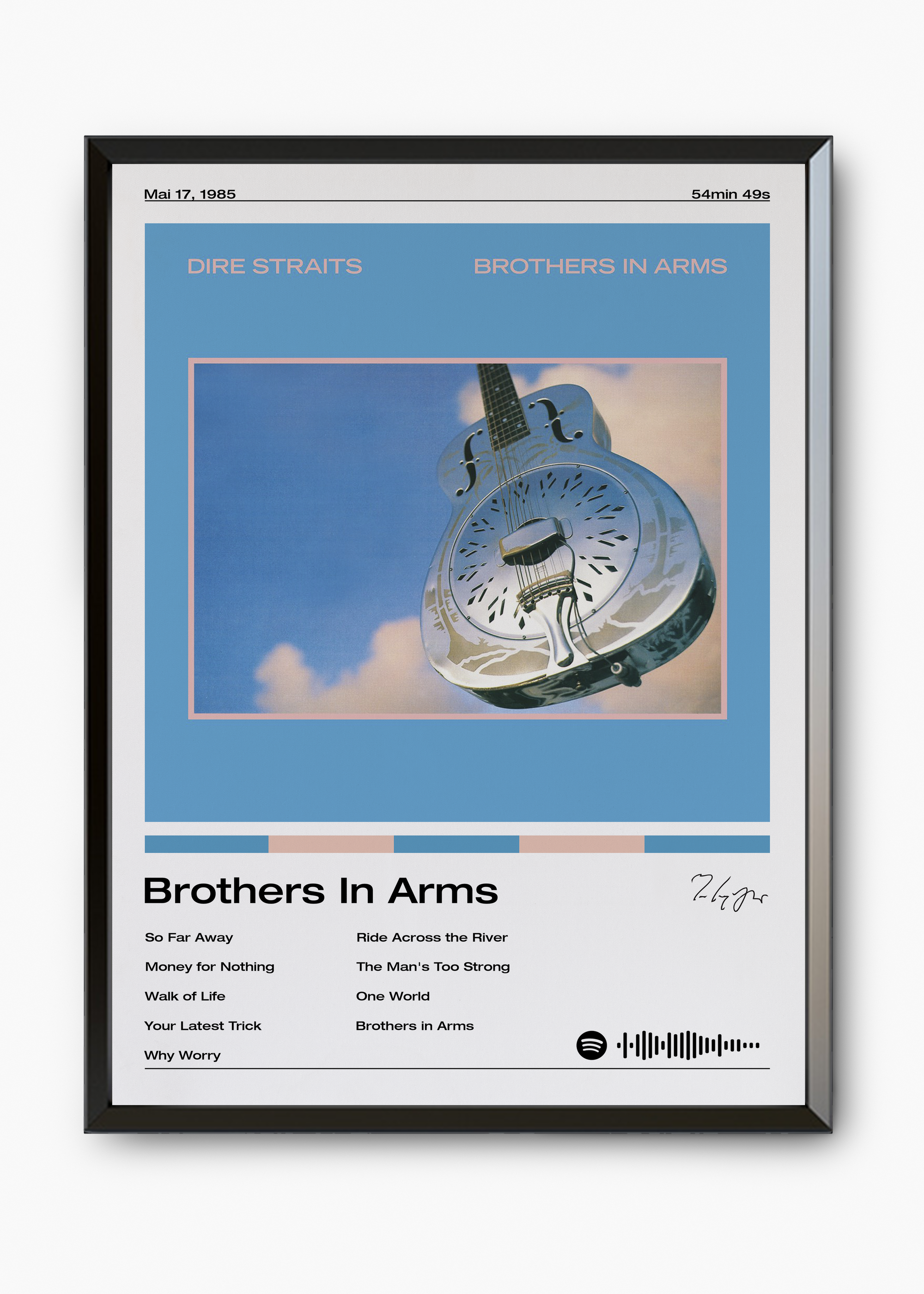 Quadro Dire Straits Brothers in Arms - 7