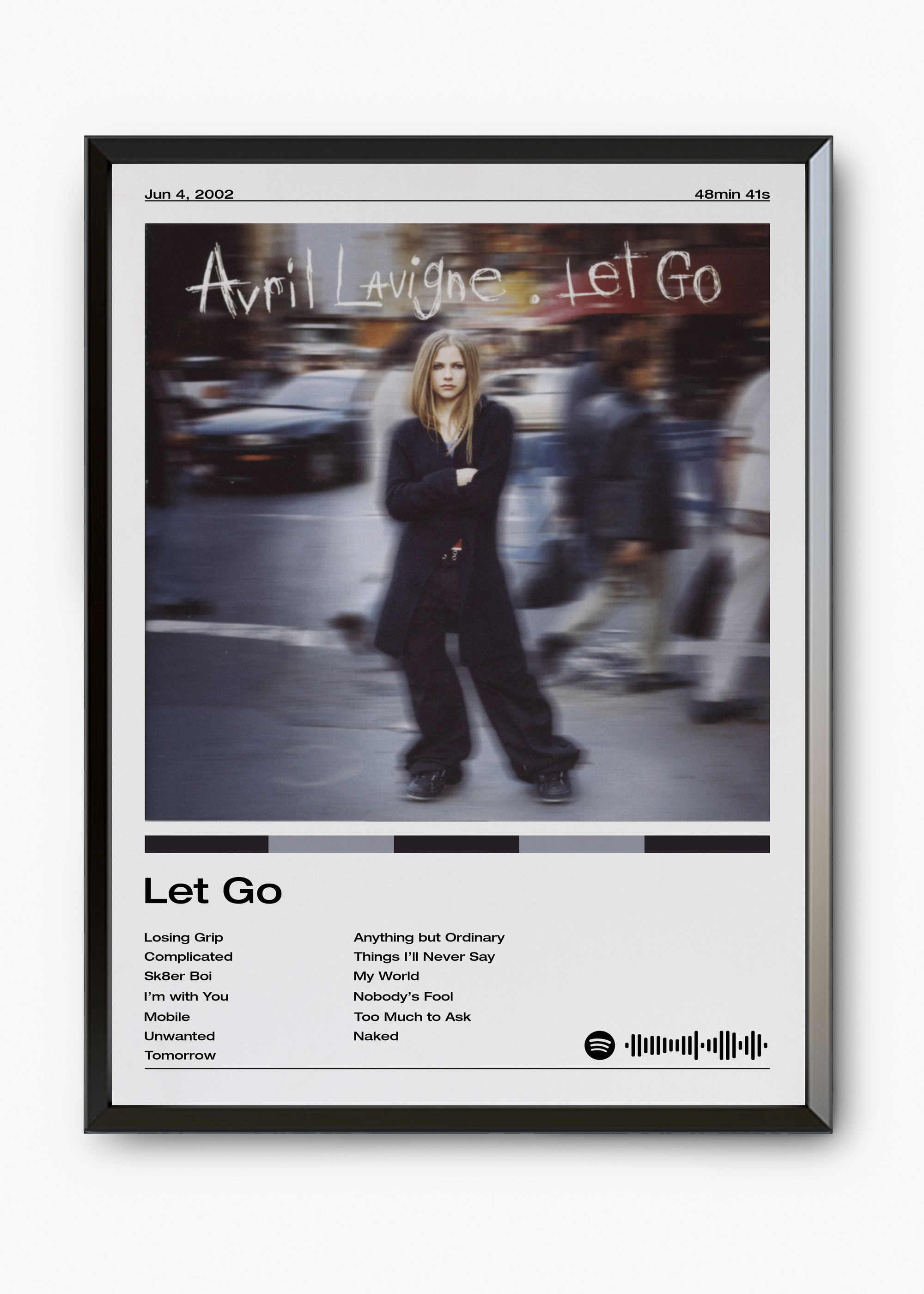 Quadro Avril Lavigne Let Go - 7