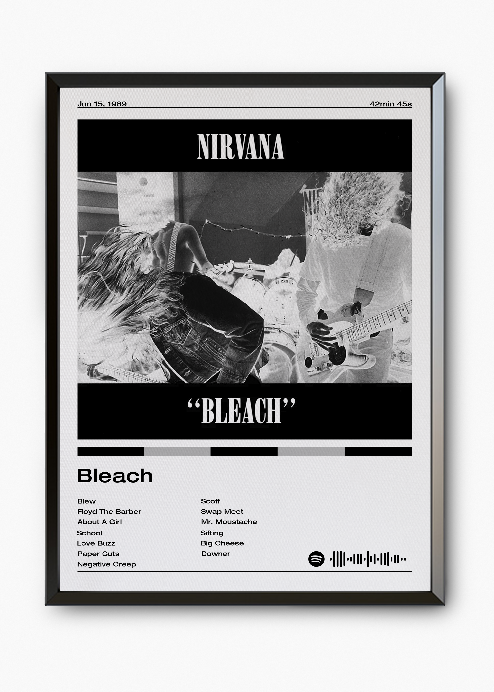 Quadro Nirvana Bleach - 7