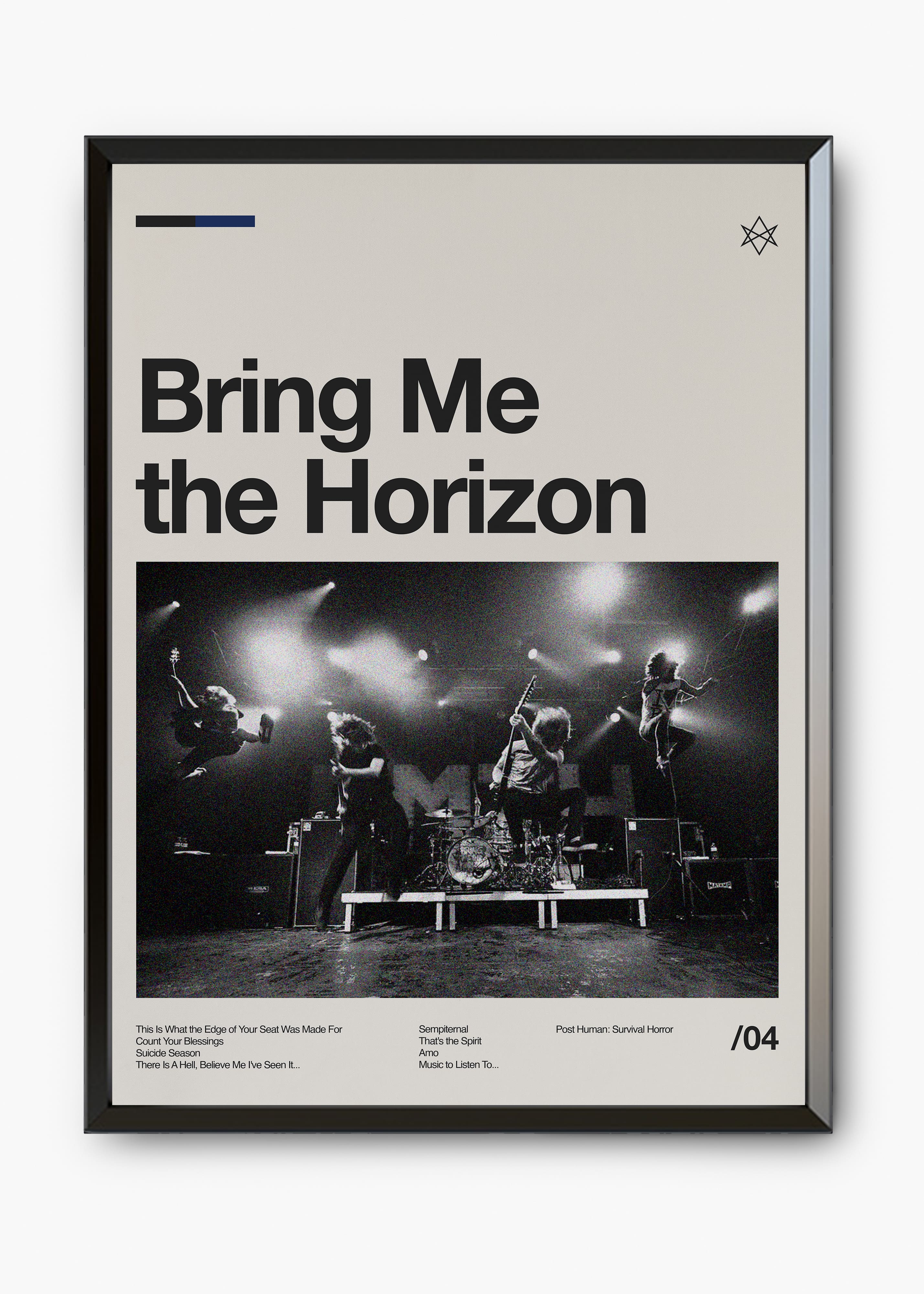 Quadro Banda Bring Me The Horizon