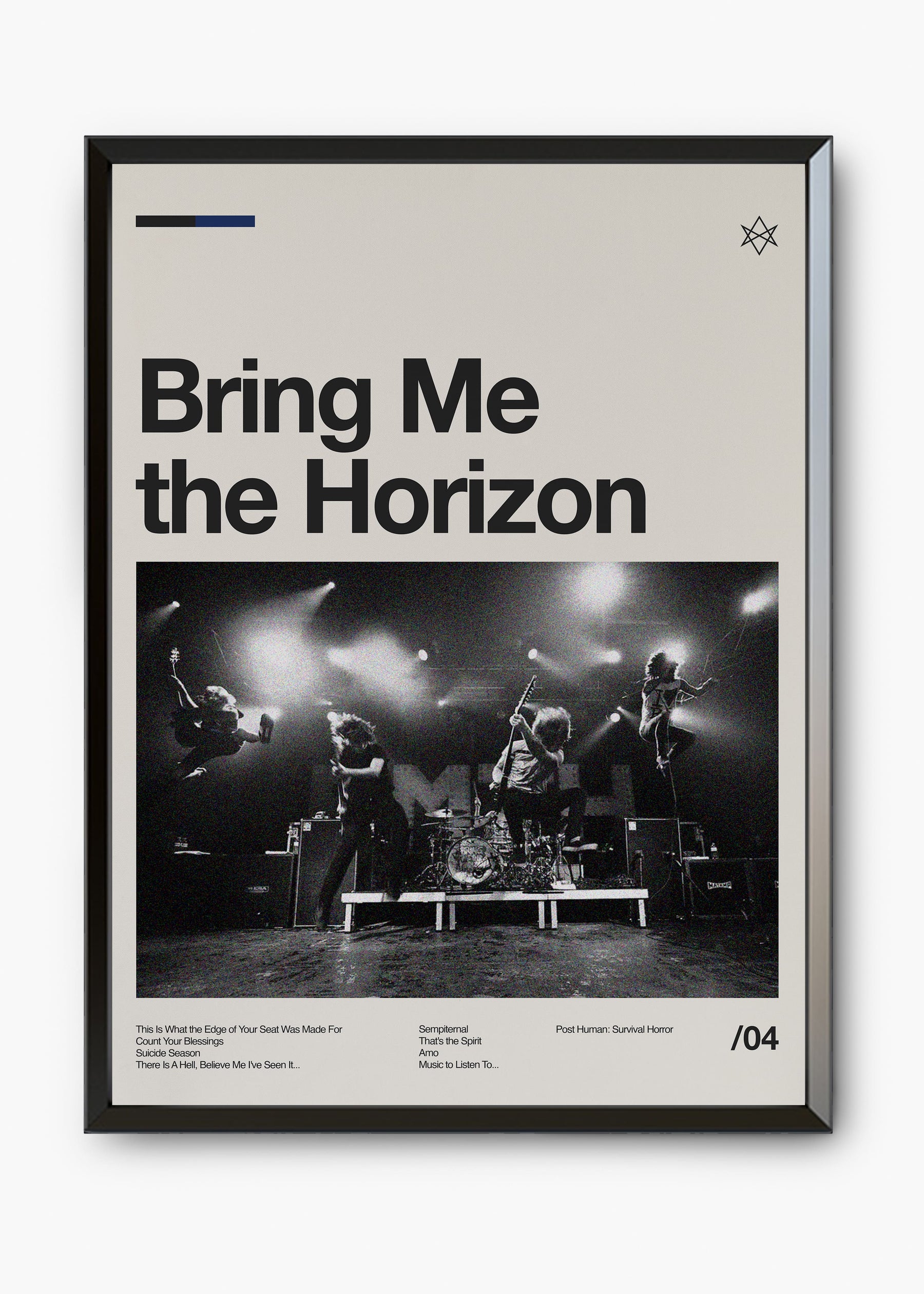 Quadro Bring Me The Horizon Banda