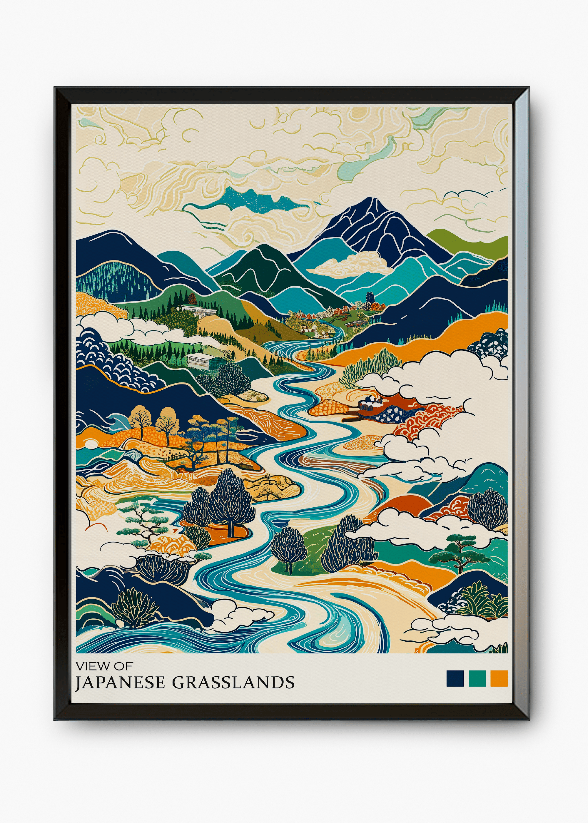 Quadro Japones GrassLands - 7