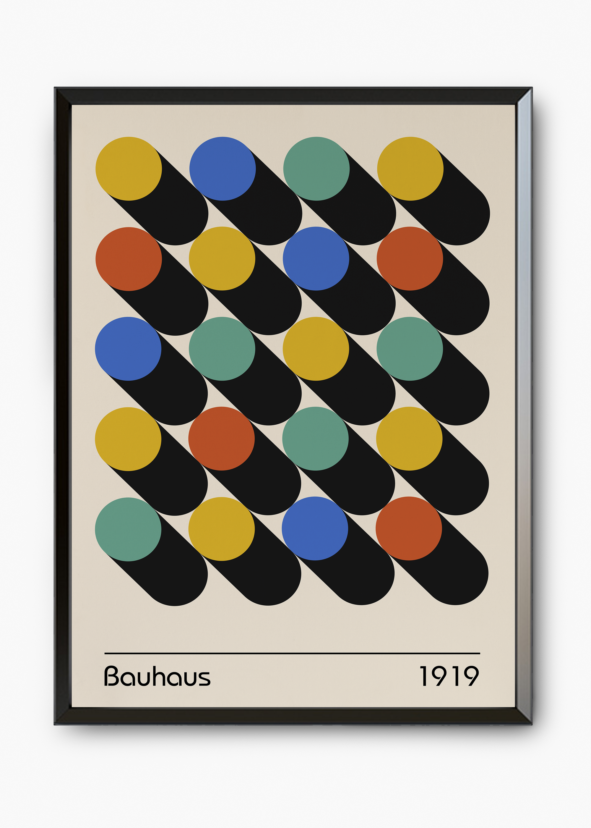 Quadro Bauhaus Spatial Tension - 7