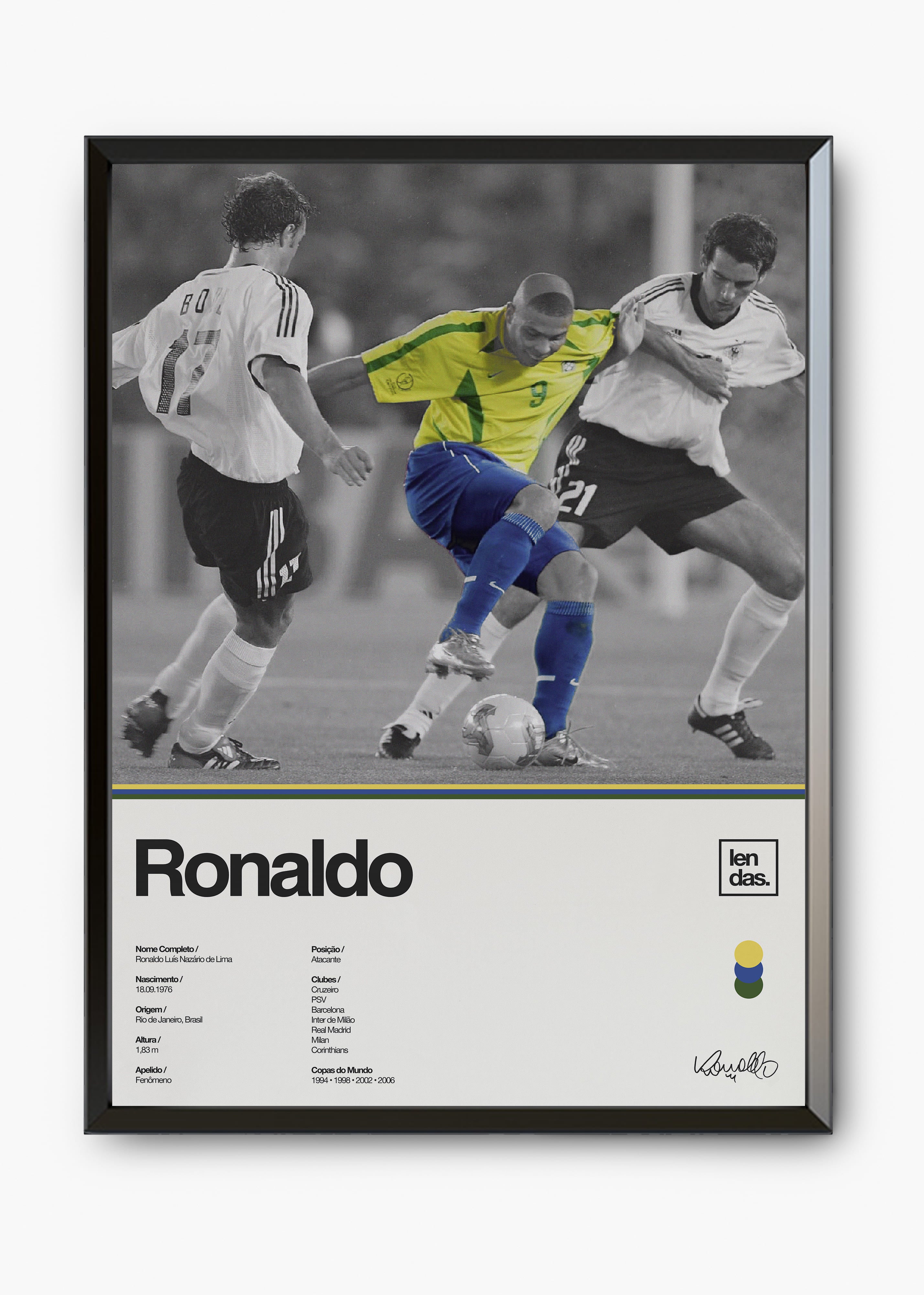 Quadro Ronaldo Fenômeno