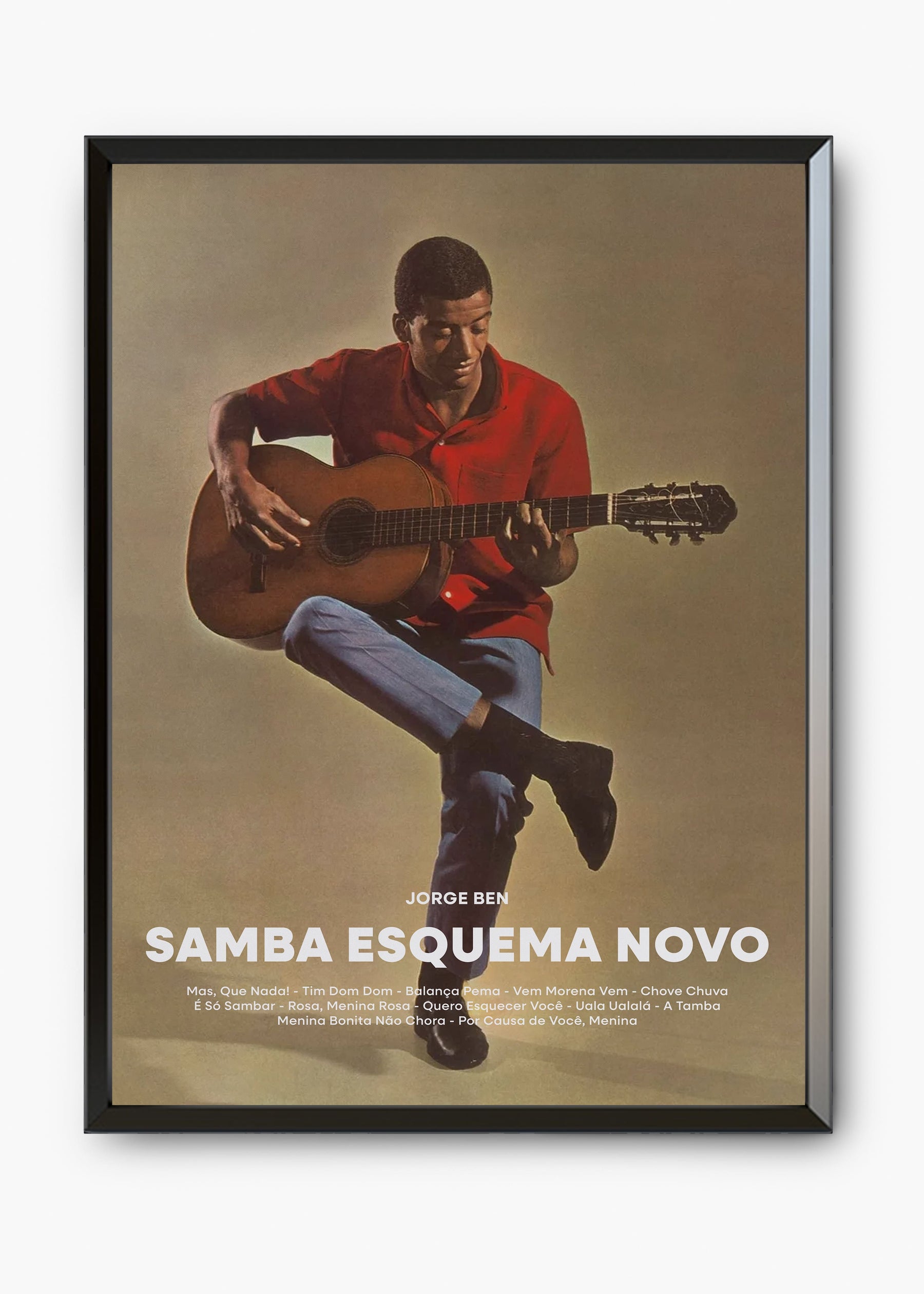 Quadro Jorge Ben Samba Esquema Novo Capa