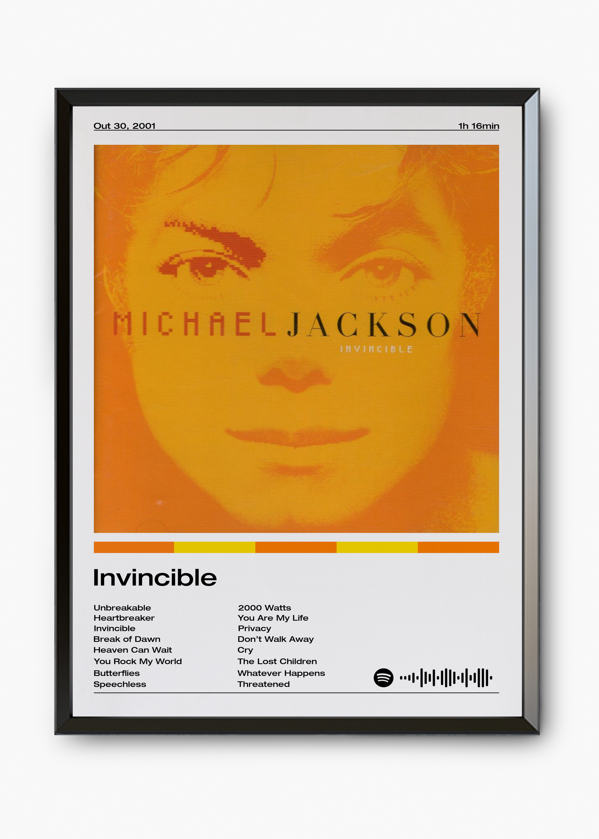 Quadro Michael Jackson Invincible - 7