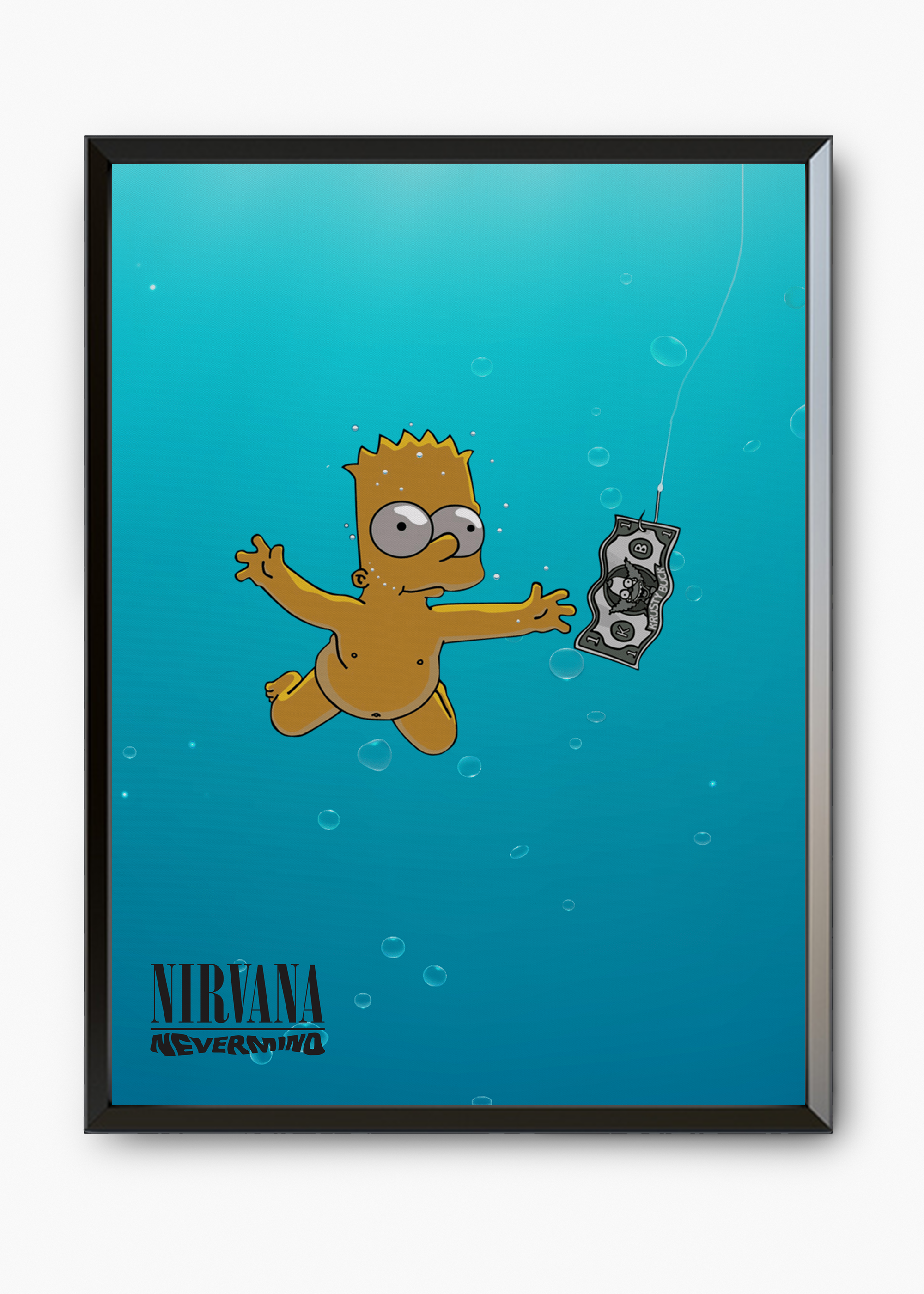 Quadro Bart Nevermind Nirvana - 7