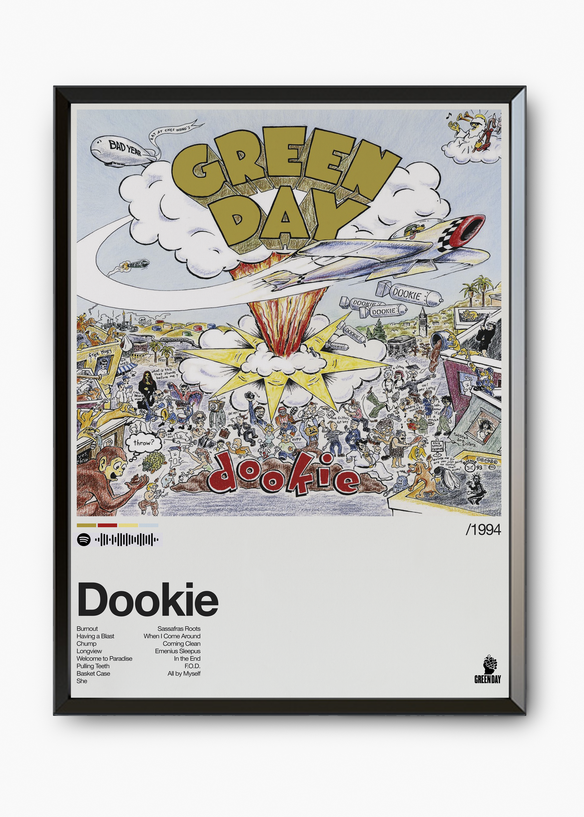Quadro Green Day Dookie II - 7