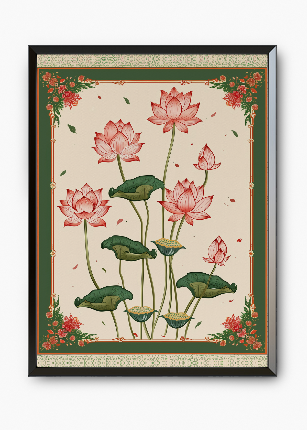 Quadro Japones Lotus - 7