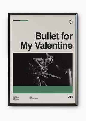 Quadro Bullet For My Valentine Banda