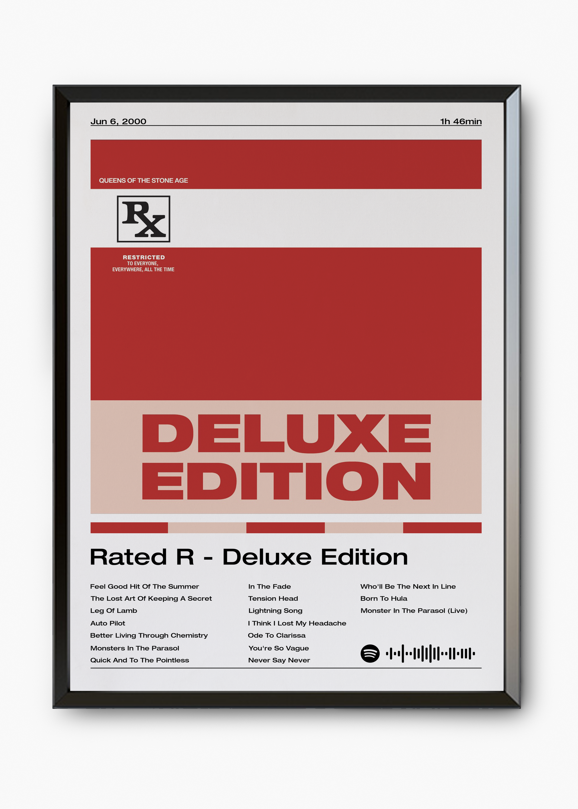 Quadro Queens of The Stone Age Rated R (Deluxe Edition) - 7
