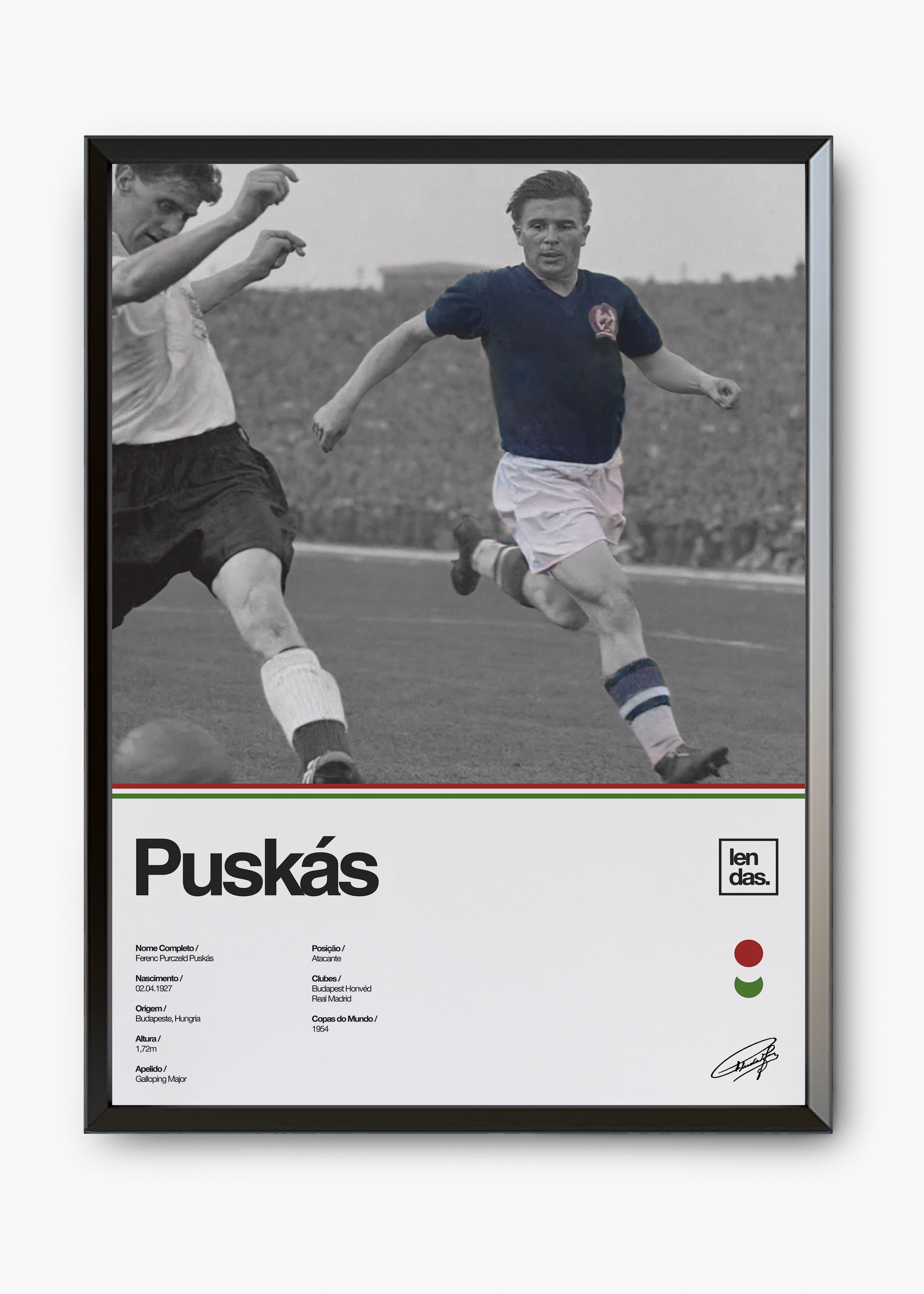 Quadro Ferenc Puskas