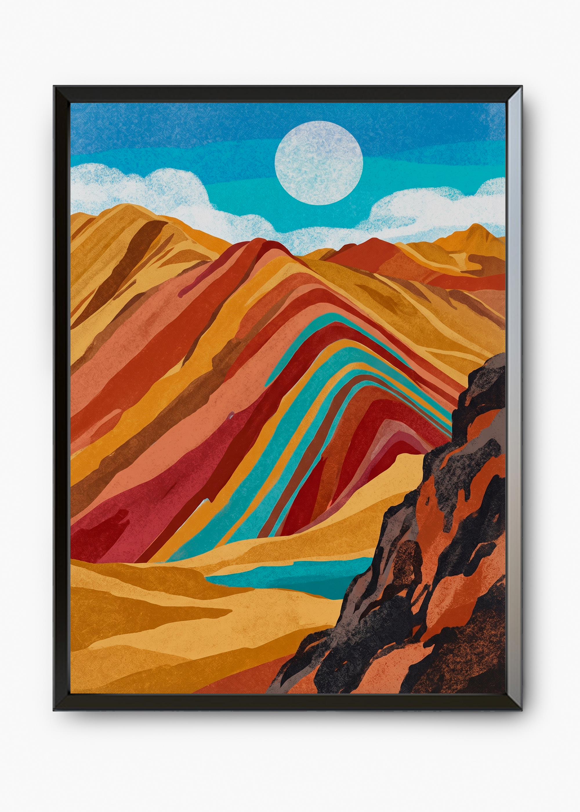 Quadro Vinicunca Mountain - 7