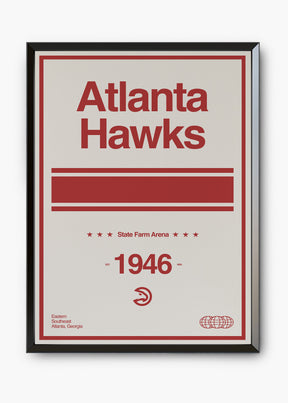 Quadro NBA Atlanta Hawks