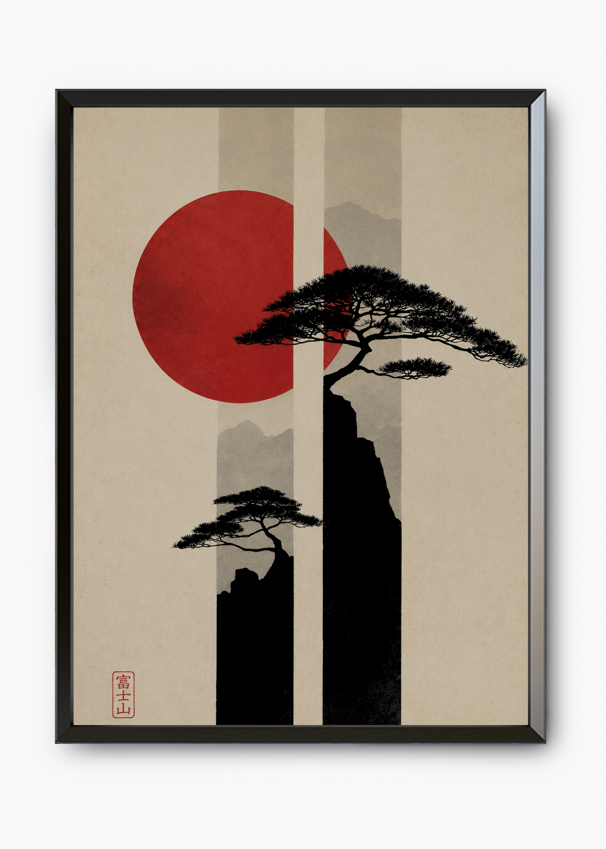 Quadro Japonês Matsu Panels - 7