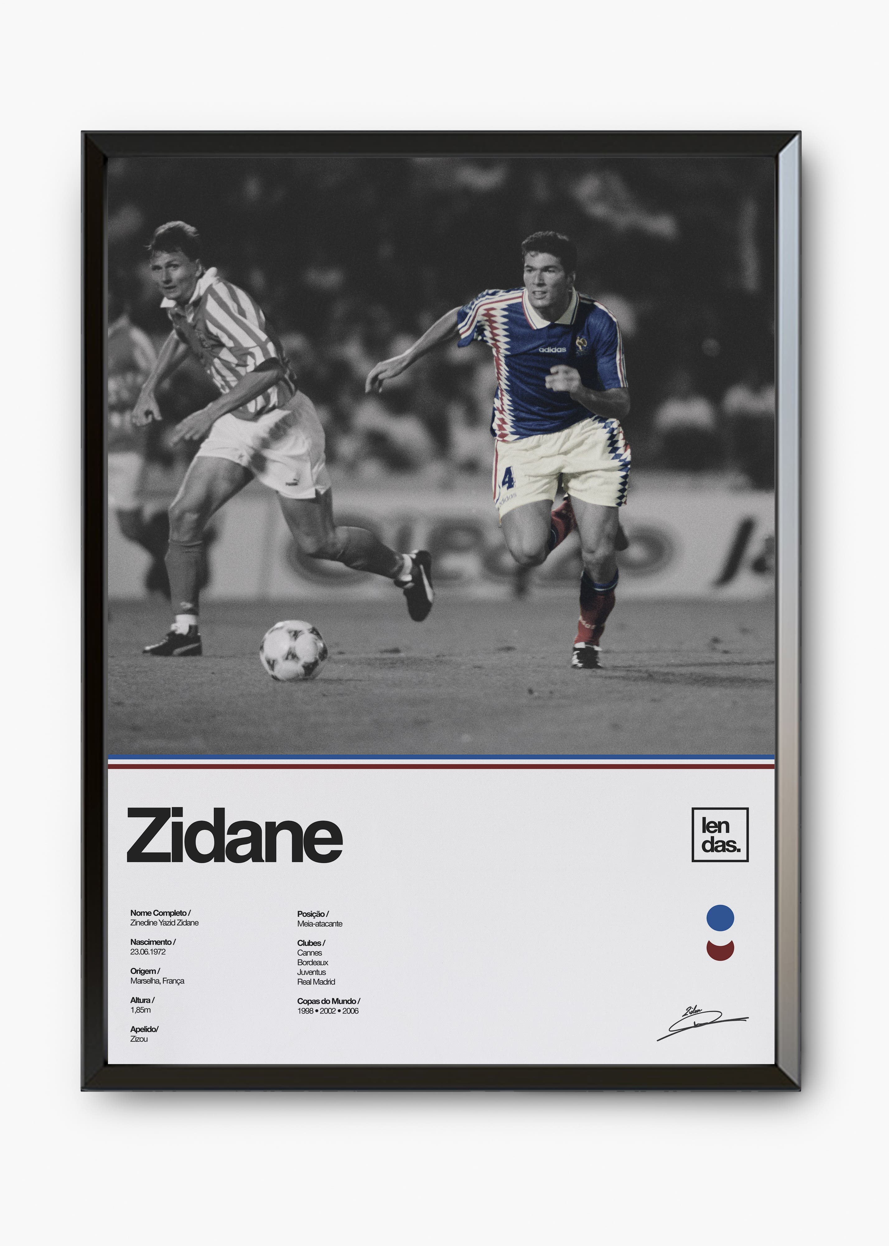 Quadro Zidane