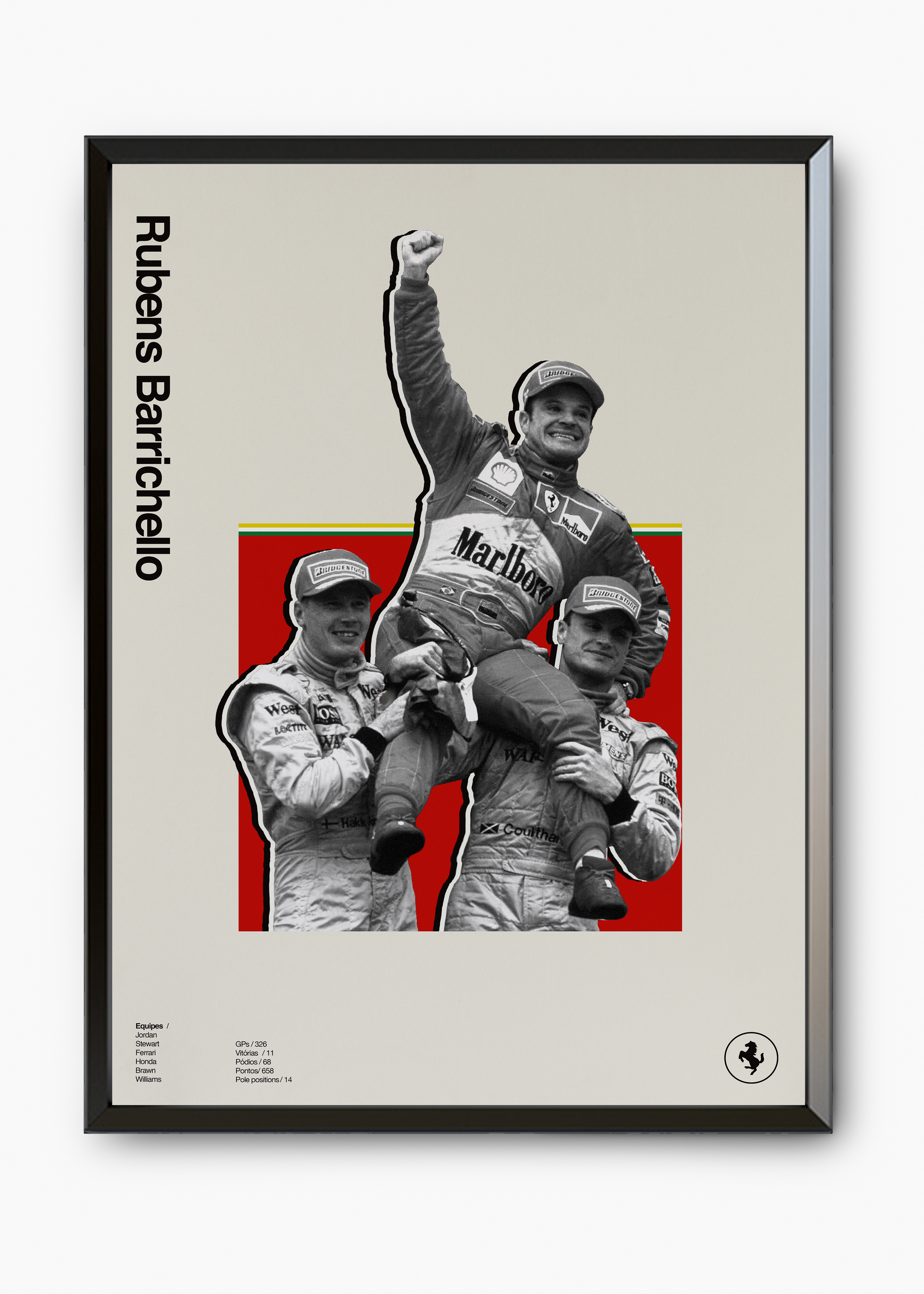 Quadro Rubens Barrichello - 7