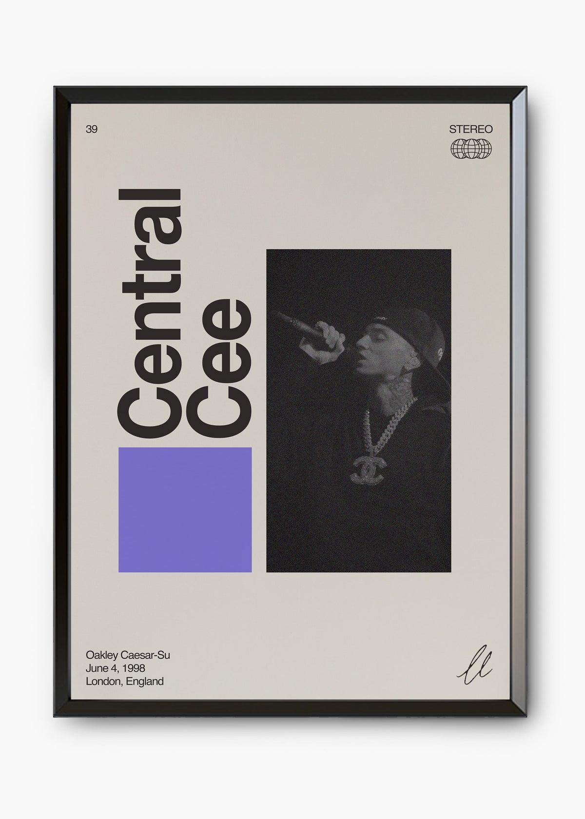 Quadro Signature Central Cee