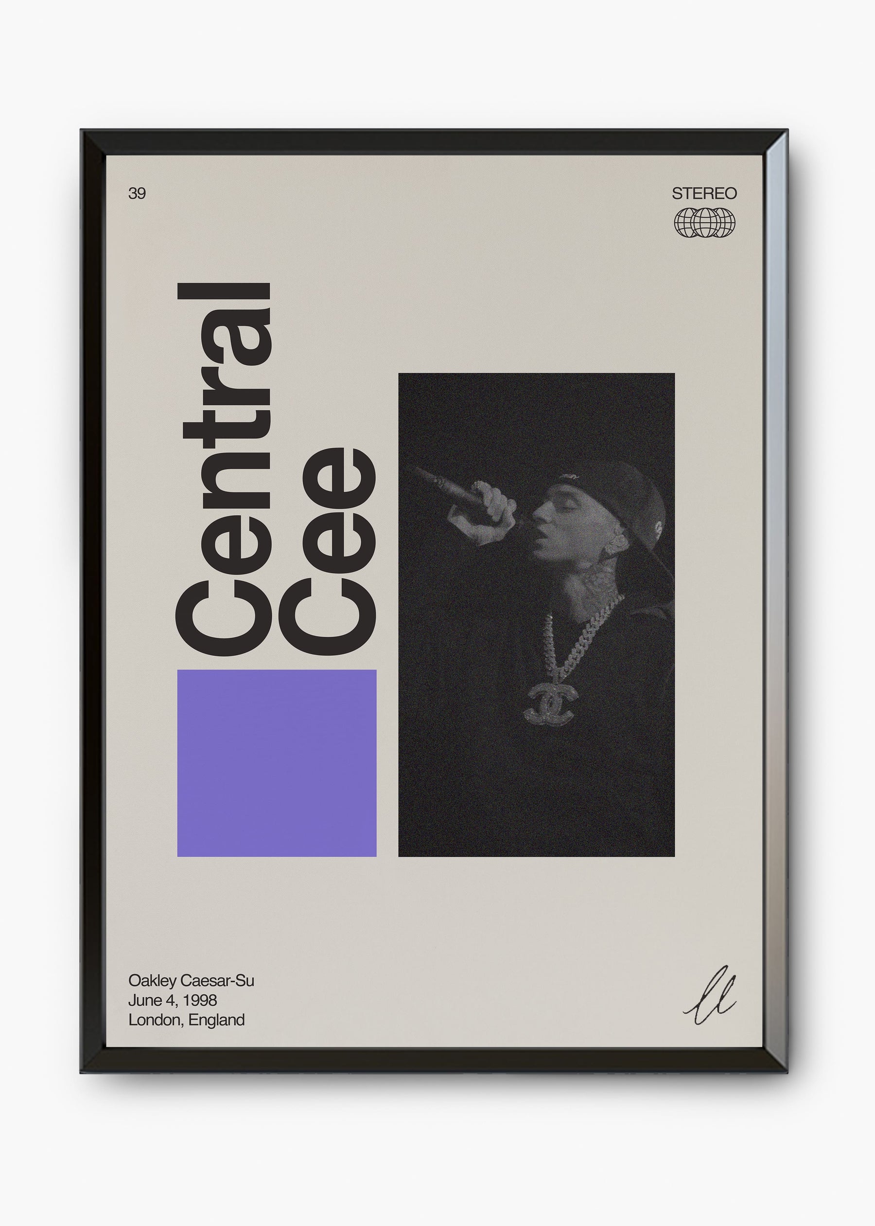 Quadro Signature Central Cee