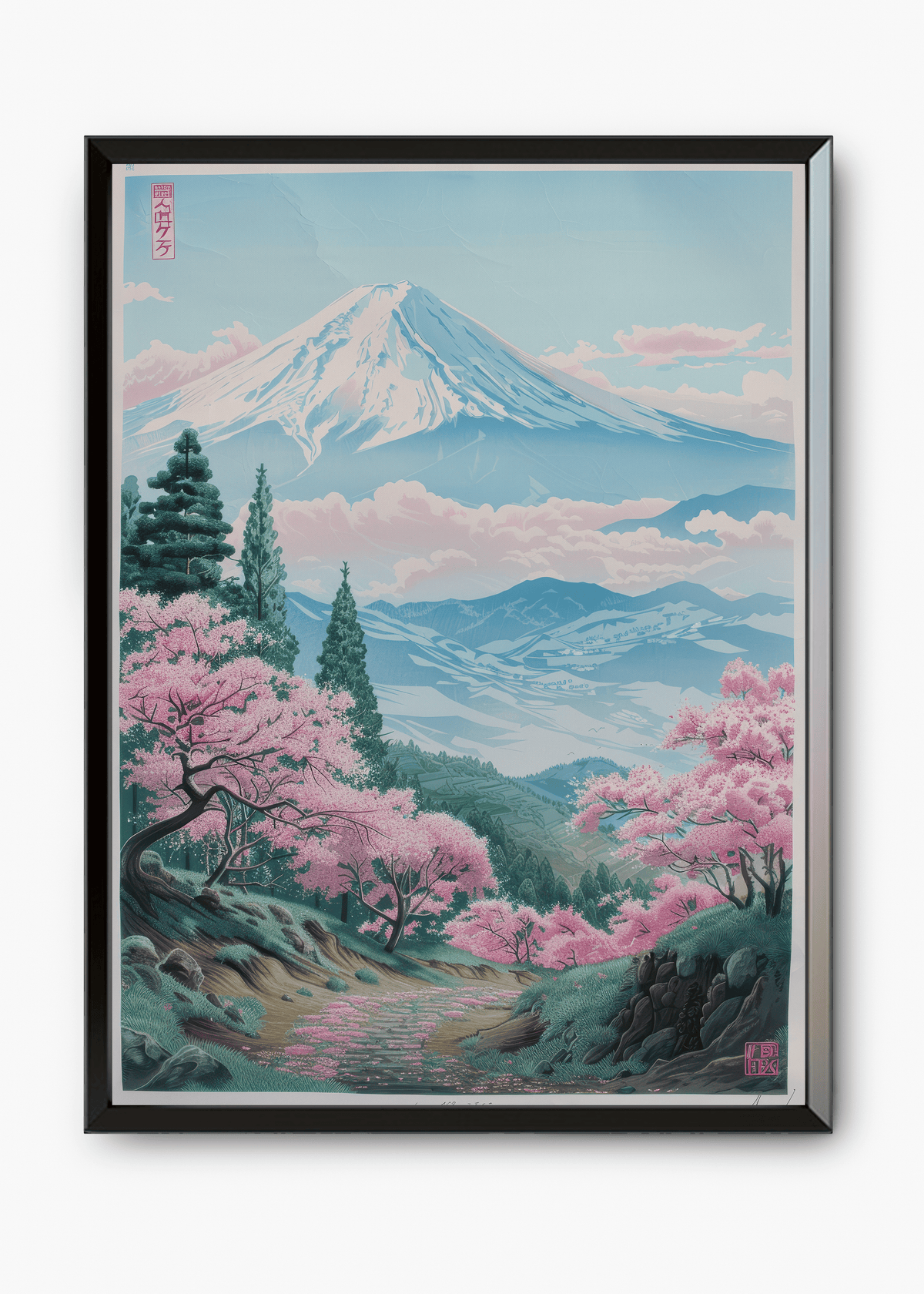 Quadro Japonês The Haru Road