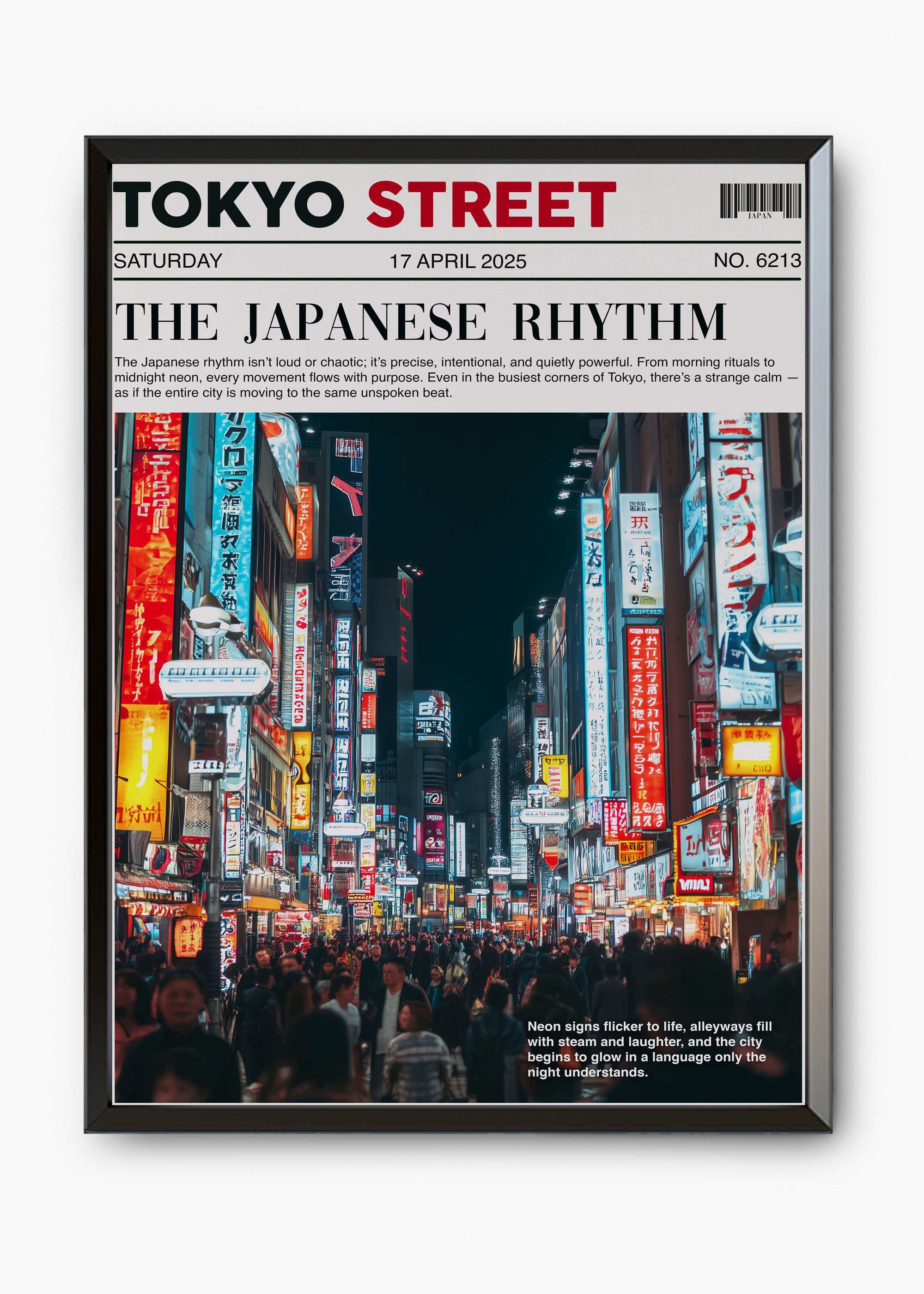 Quadro Japones Tokyo Street - 7