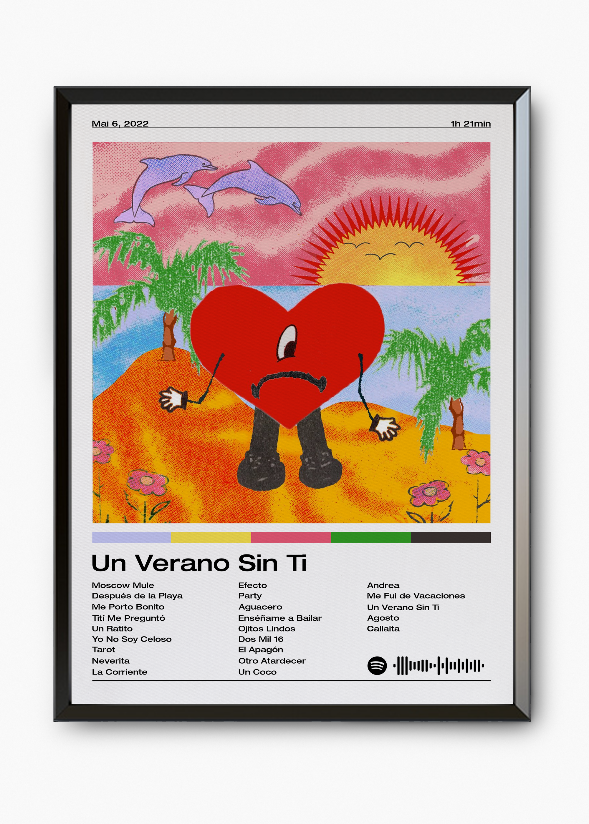 Quadro Bad Bunny Un Verano Sin Ti - 7